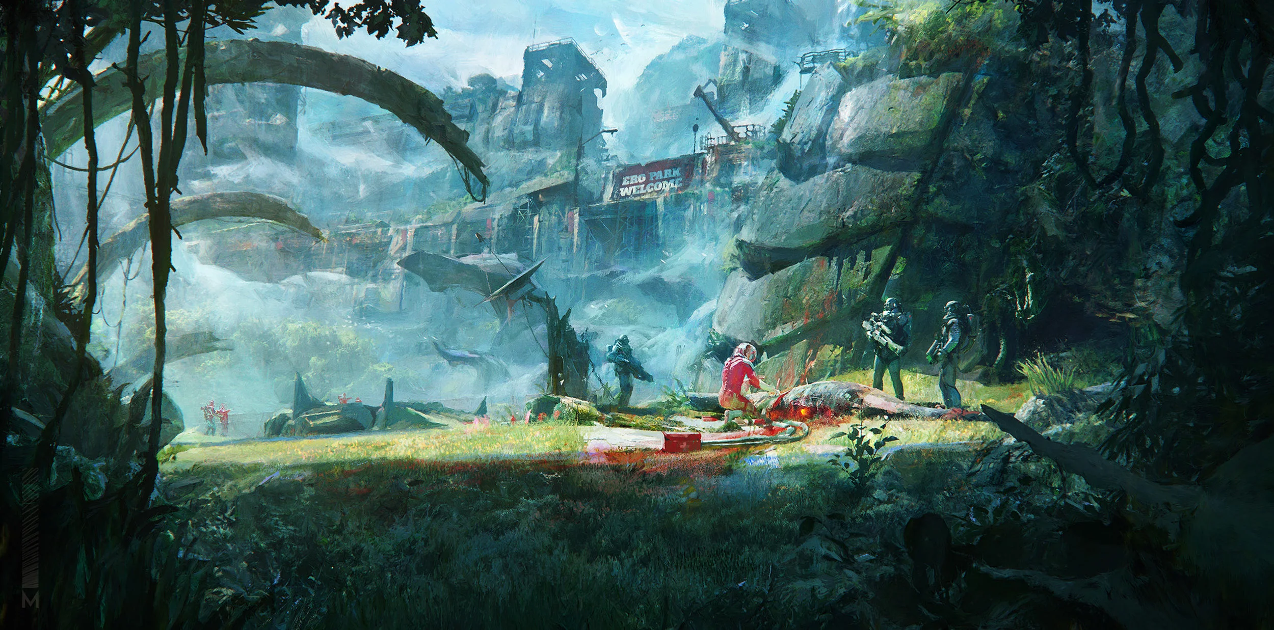  Watch my finished project  on Artstation . My toolset for artwork / Zbrush / Keyshot / Photoshop  