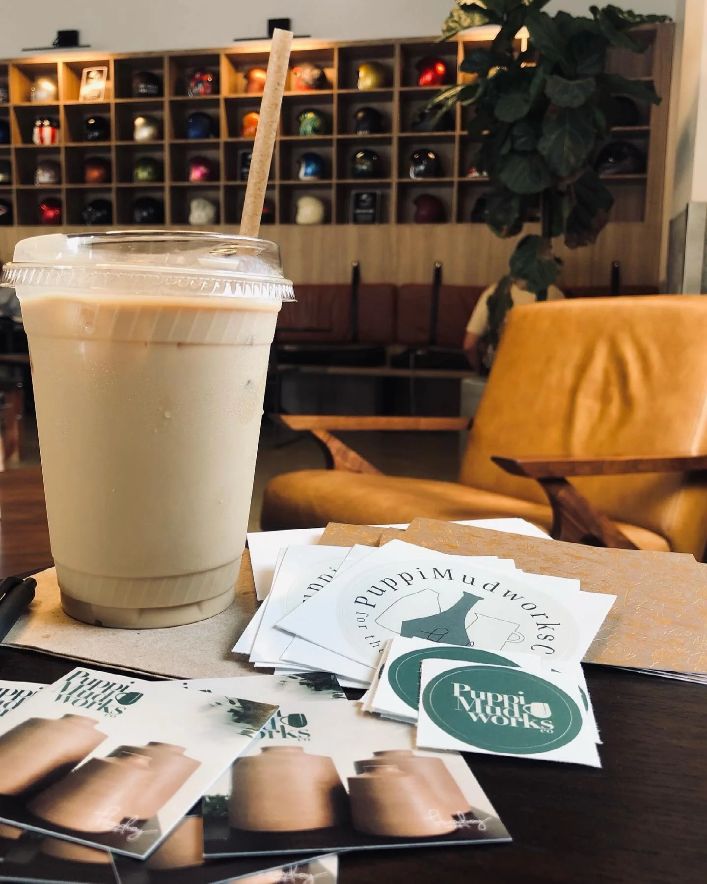I took some time “off” today during my lunch break and had some coffee at Pop’s while I wrote all of my thank you cards from this last seconds sale.
Cool story, the last photo’s card is from one of my best clients as a gift t