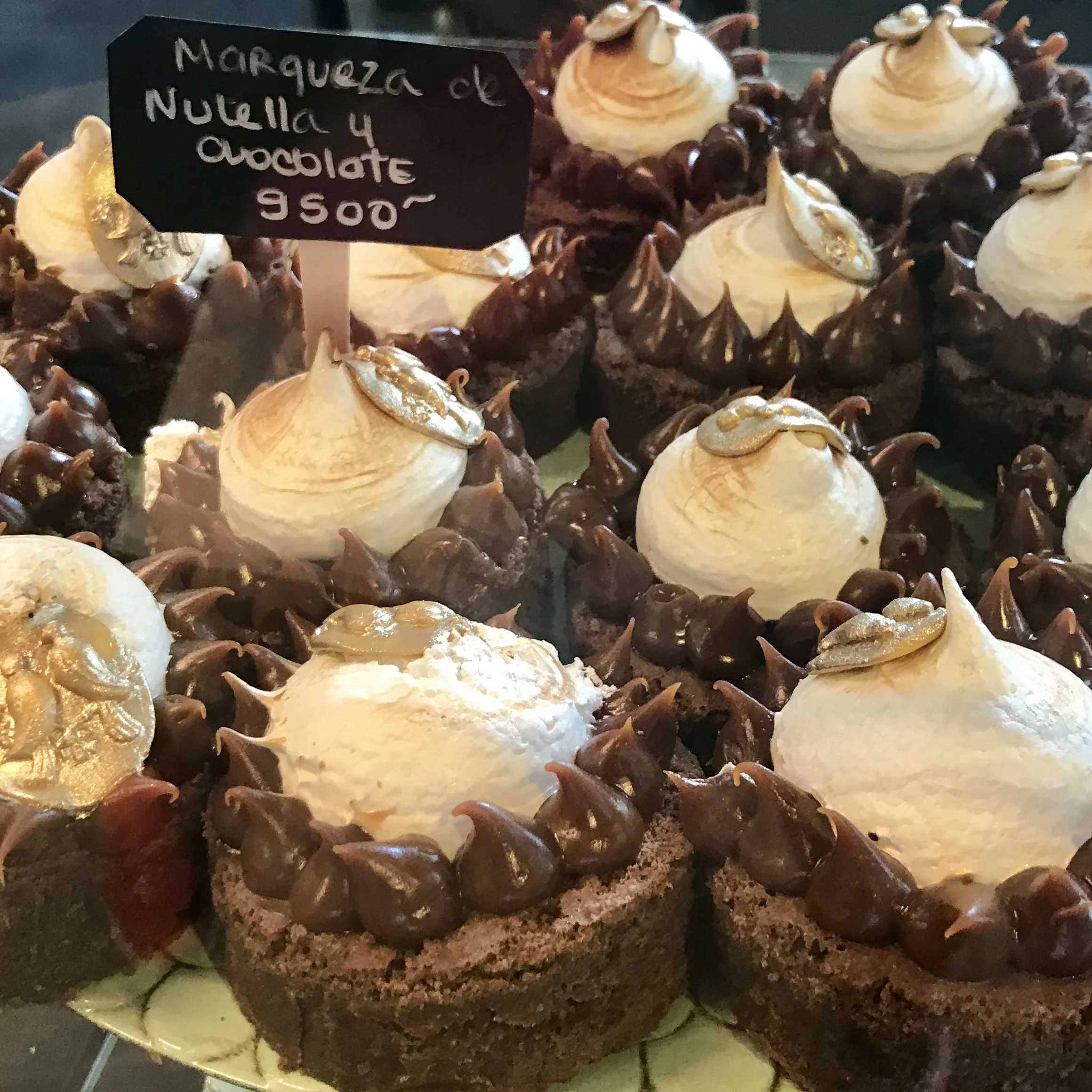 My last cheat meal before Whole30. I split one of these Nutella-Marshmallow brownies with a friend. My wrist still hurts two weeks later.