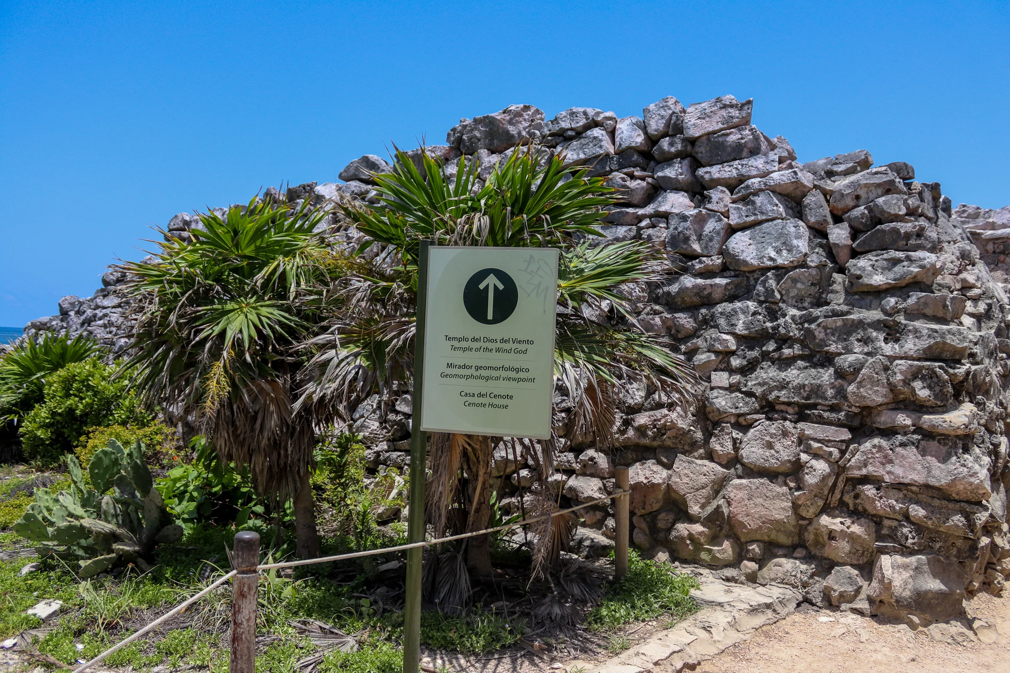 Tulum Ruins from Playa Del Carmen