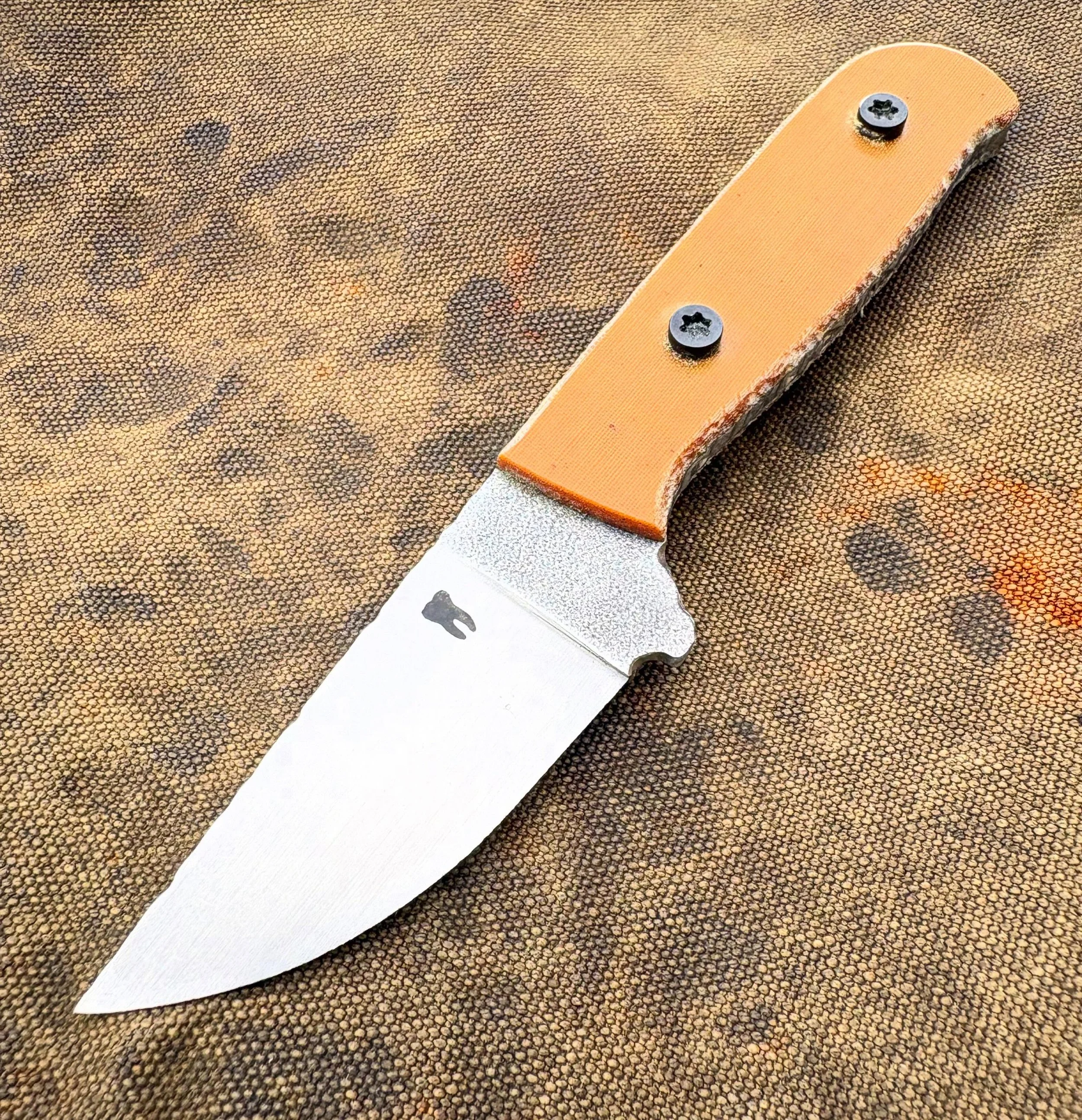 Chore knife with linen micarta, what should we try next?