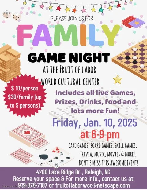 CANCELED: Family Game Night