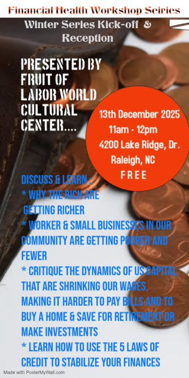 Winter Financial Health Workshop Series Session #1