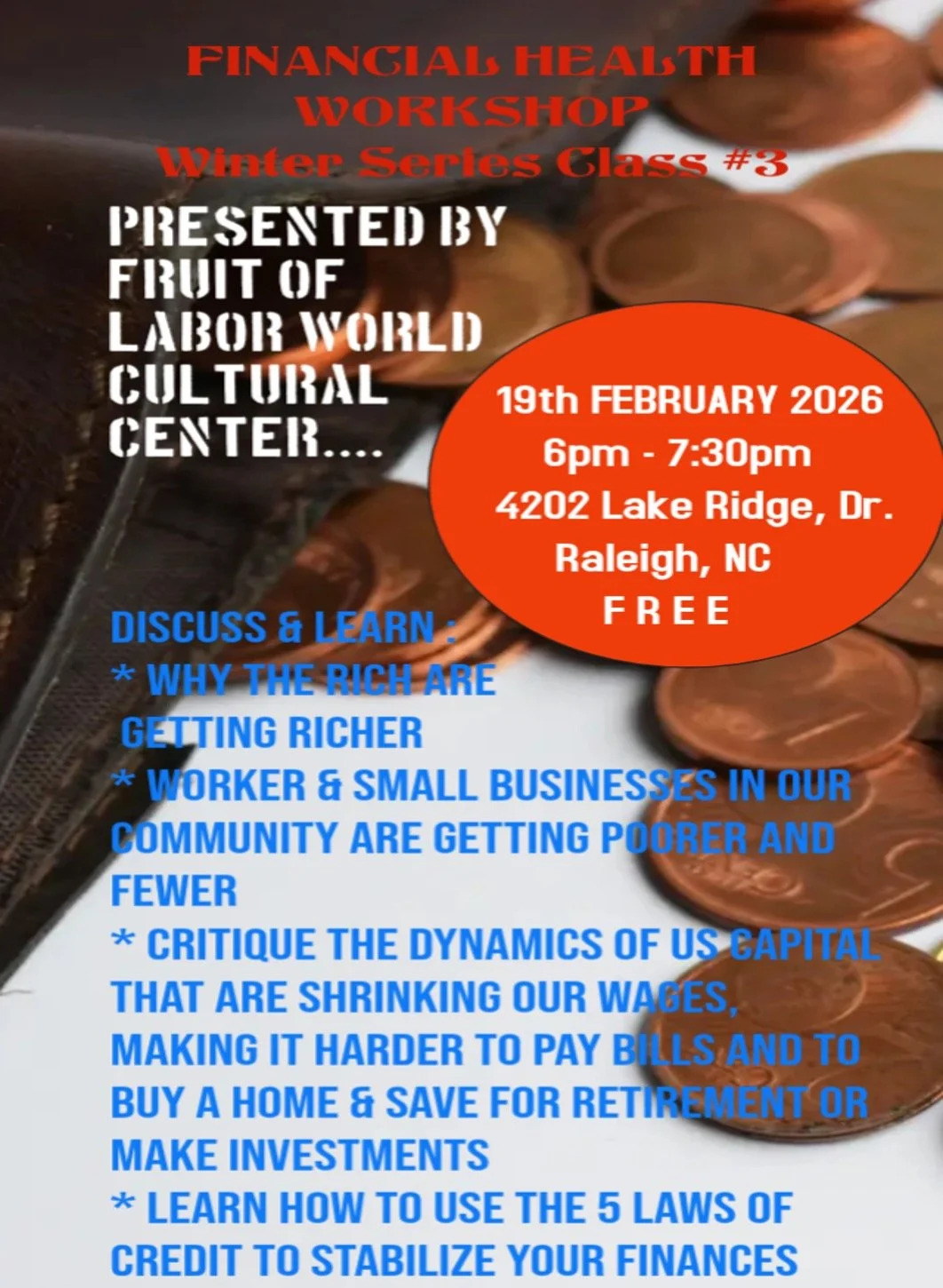 Winter Financial Health Workshop Series Session #3