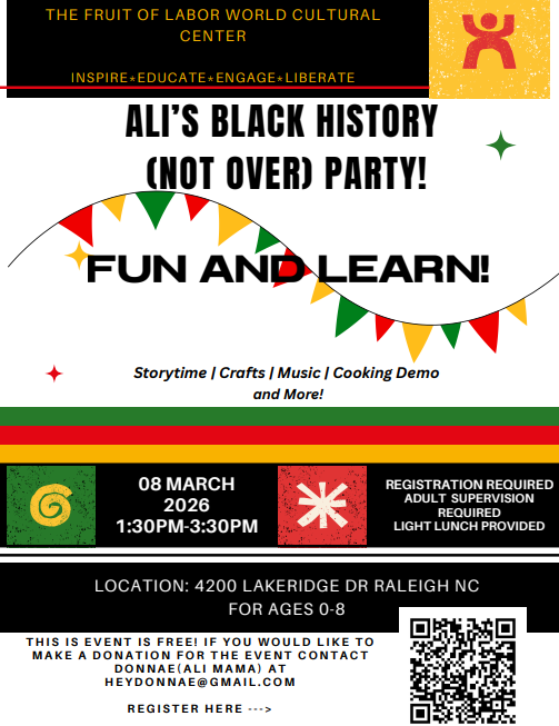 Ali’s Black History (Not Over) Party &amp; Celebration of Strong Moms, Grandmas and Aunties for Women’s History Month
