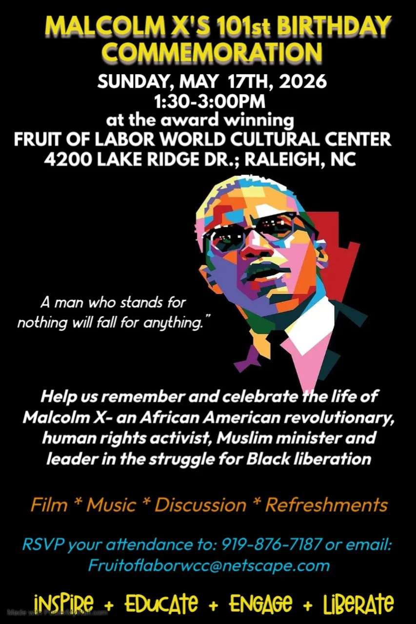 Malcolm X’s 101st Birthday Commemoration