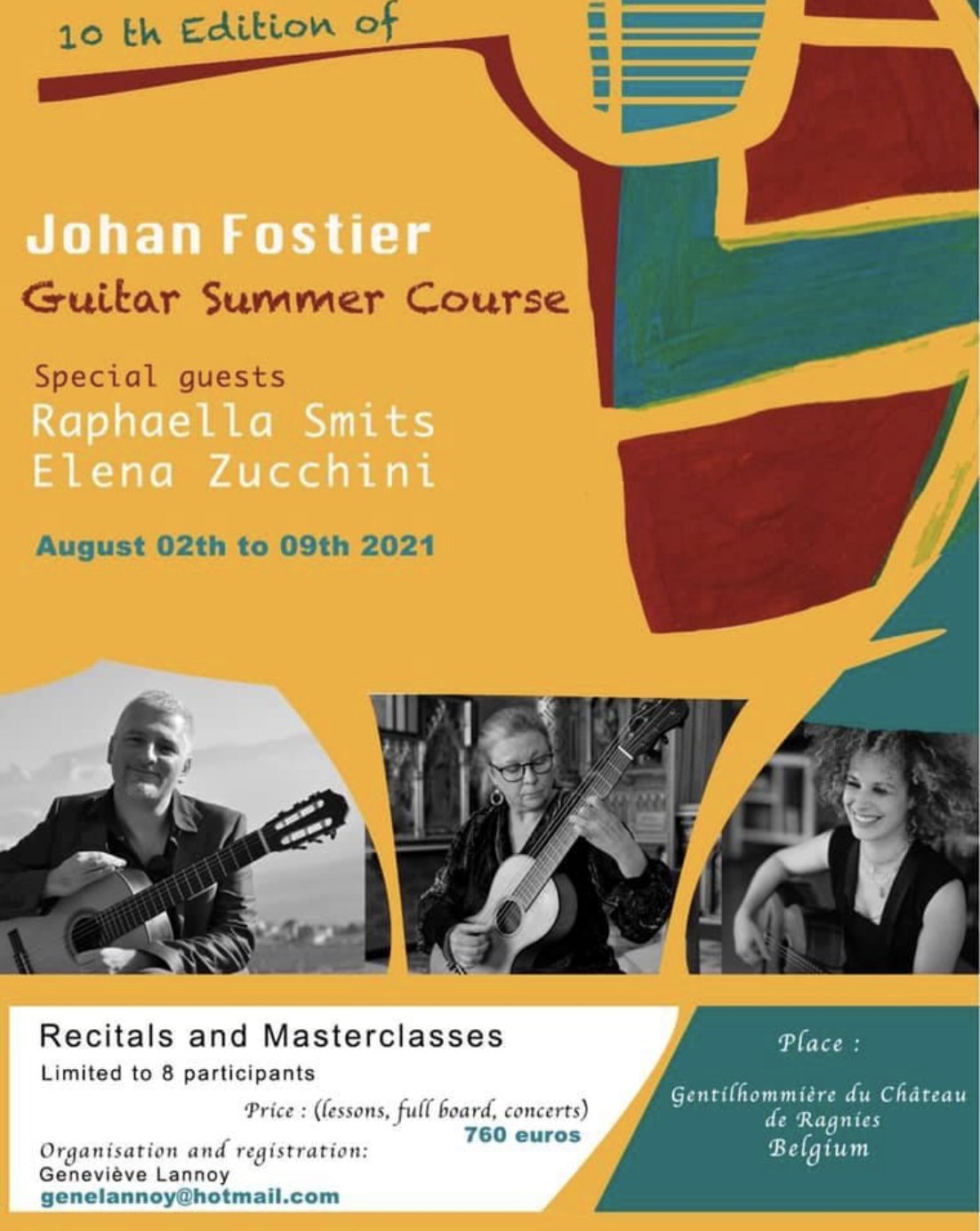 Elena Zucchini @ Johan Fostier's X Guitar Summer Course