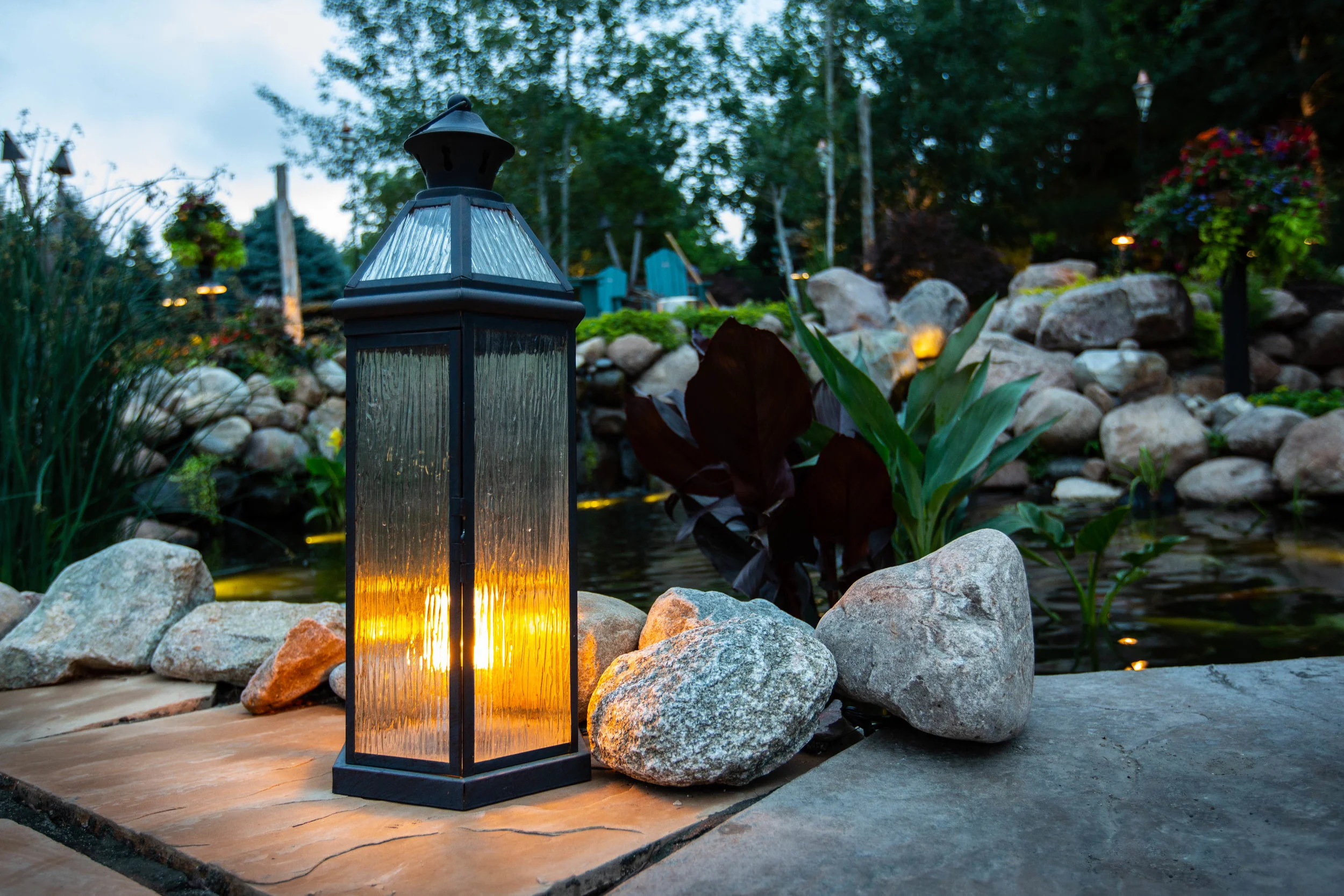 Individual Large LED Lantern