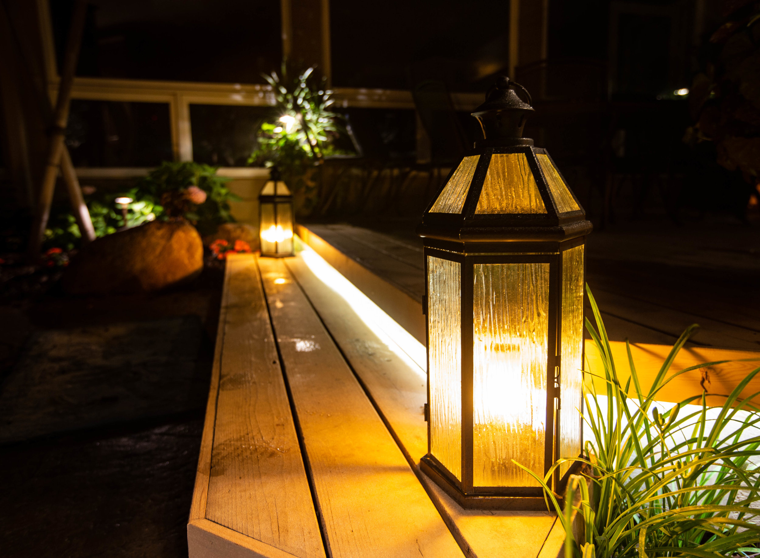 Individual Medium LED Lantern