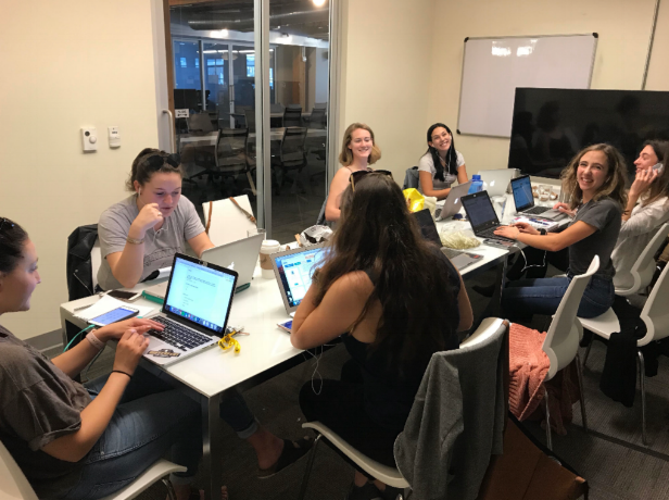 8 Sister District CA Peninsula phone bankers calling voters asking them to vote early for Margaret Good, who won the Florida House seat for District 72 in February 2018
