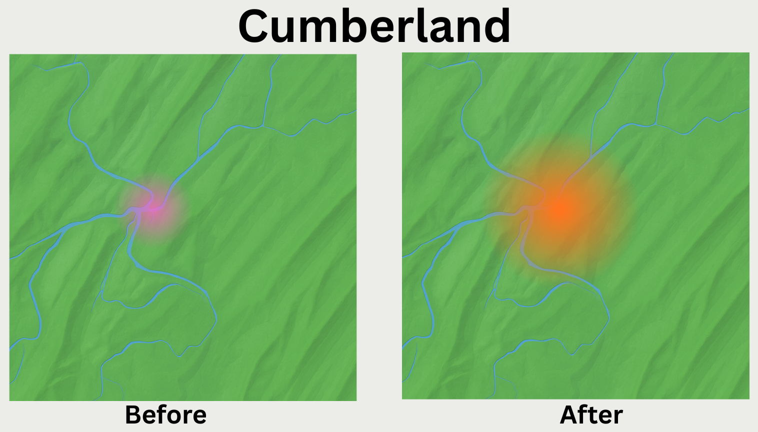 Cumberland MaxxCasting Map