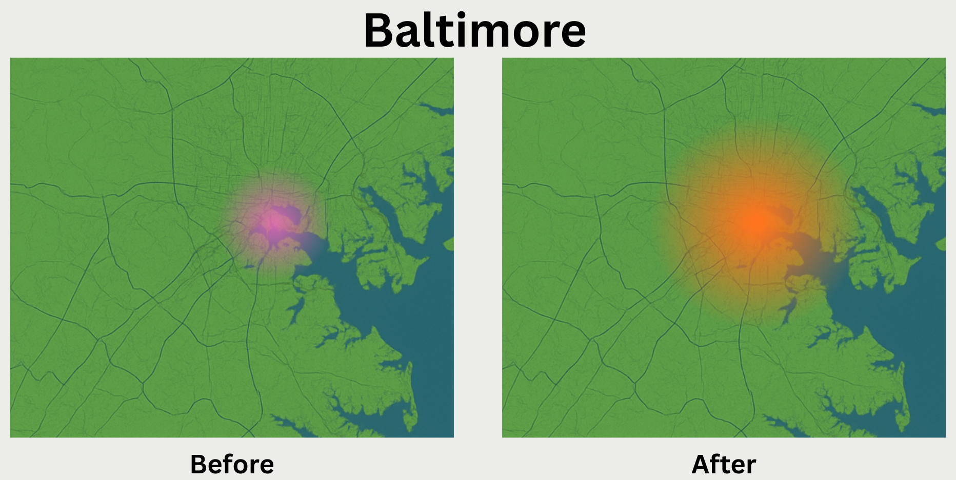 Baltimore MaxxCasting Map