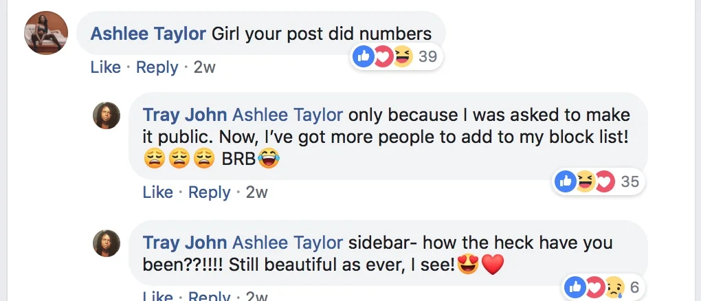 There is an awareness that a post “doing numbers” is good for the poster.