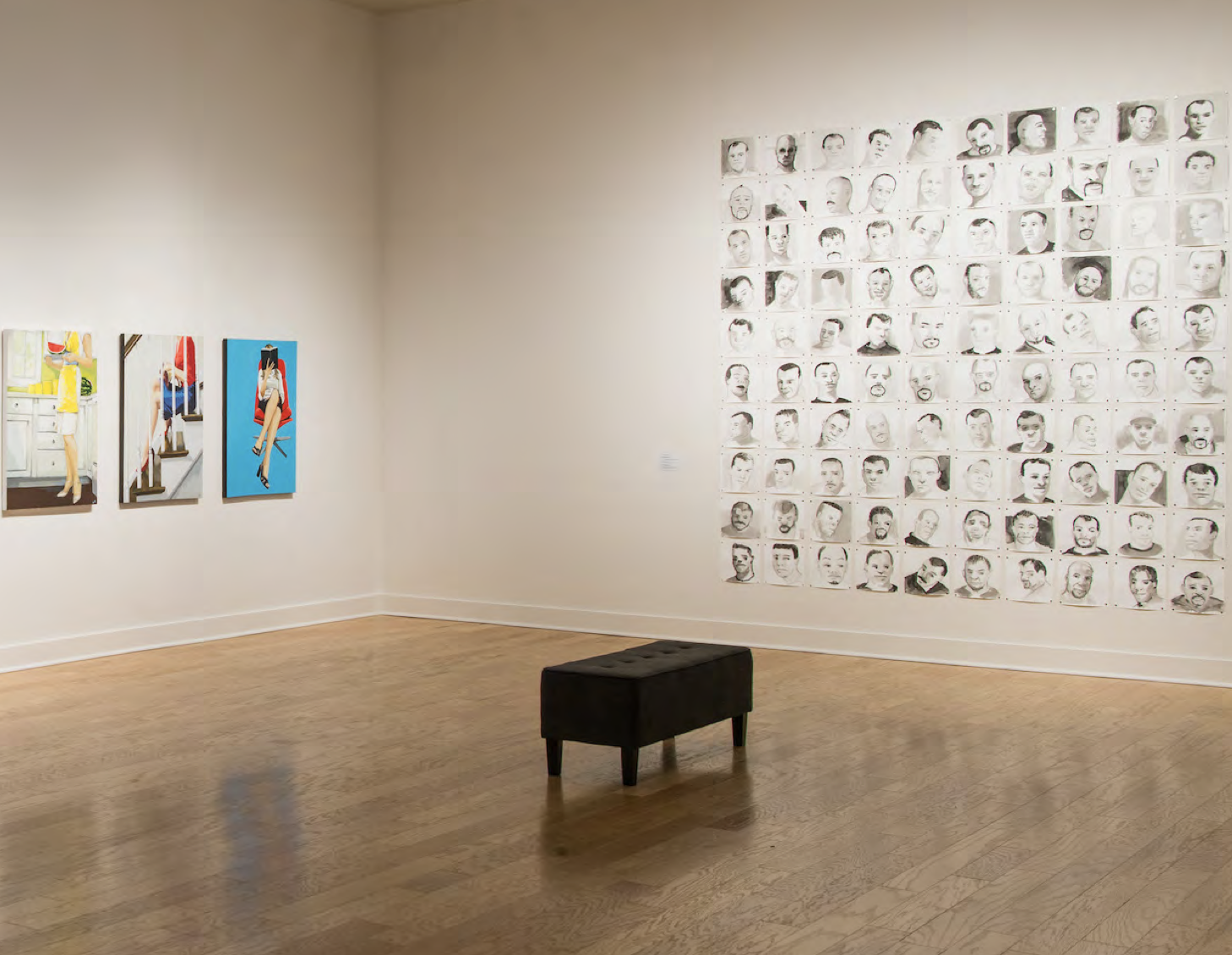 Installation view of for Smithson