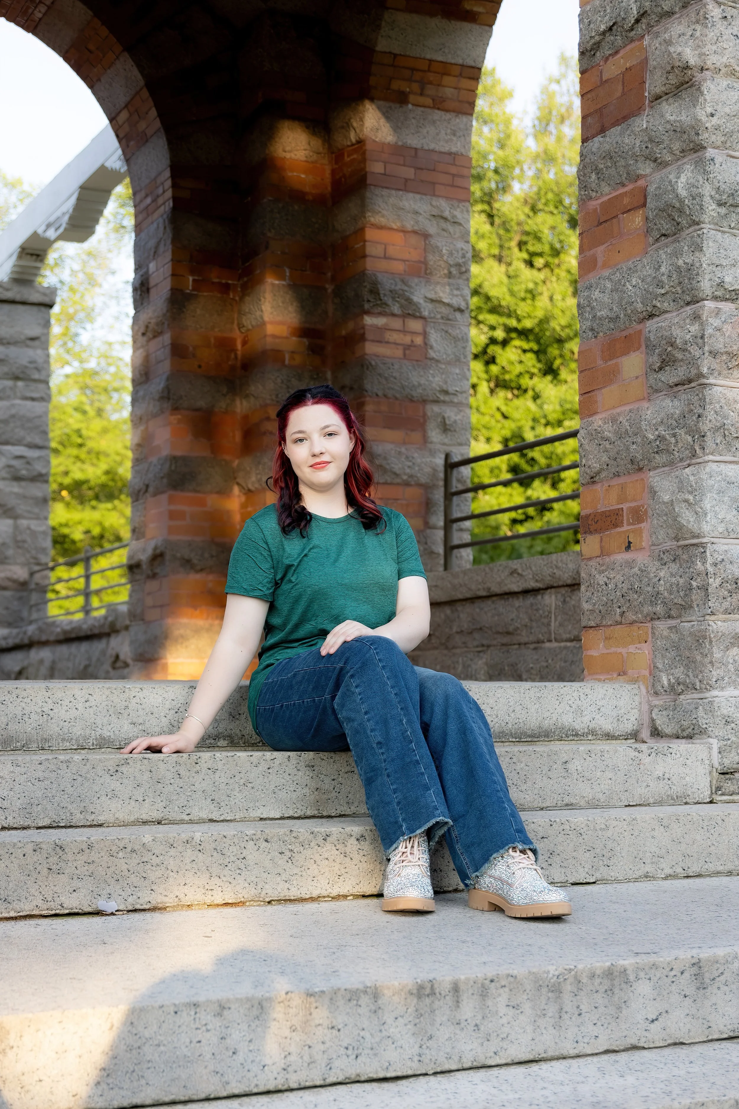 Senior Portrait Session in Methuen Massachusetts