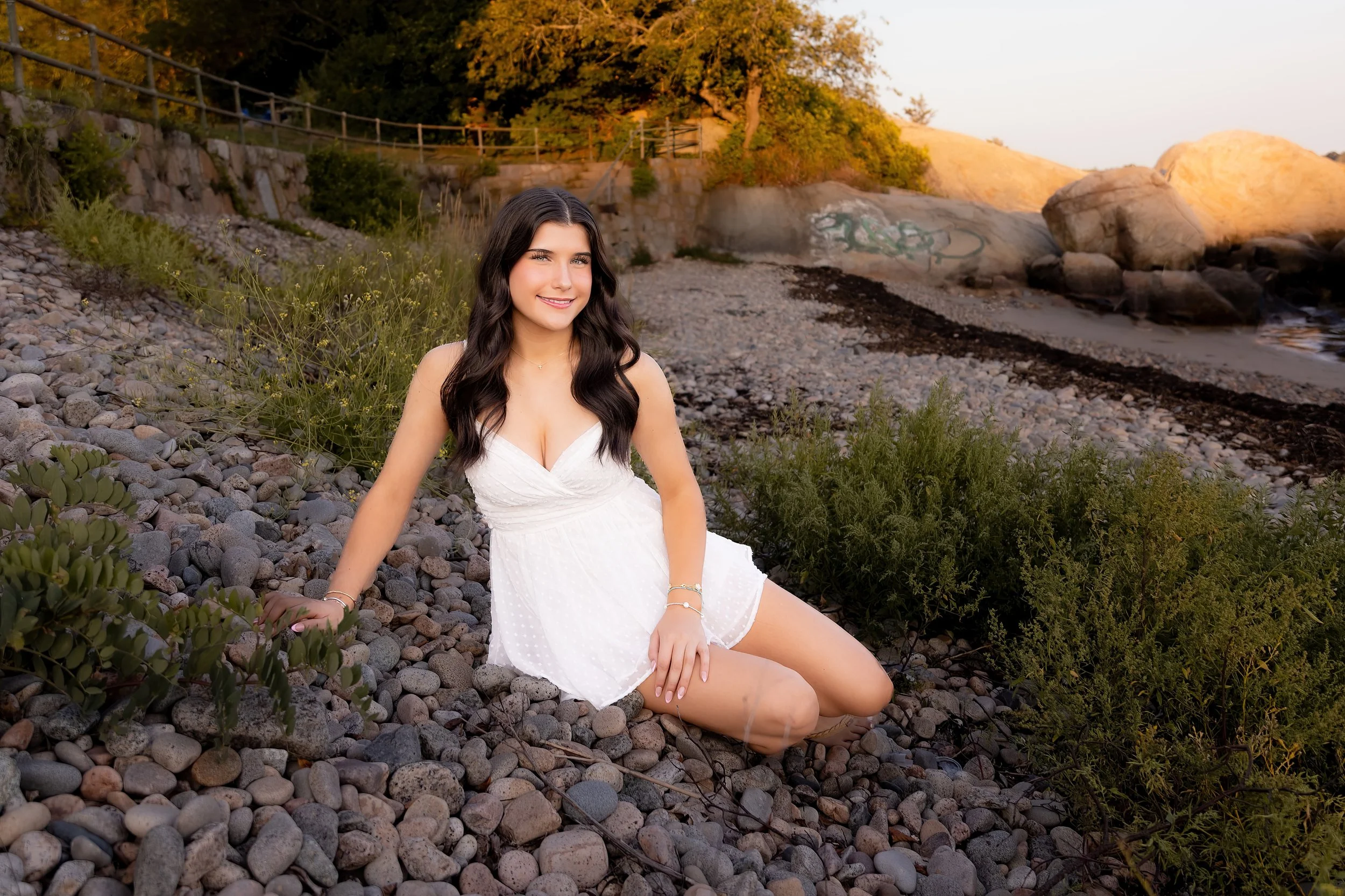 Senior Portrait Session In Gloucester, MA