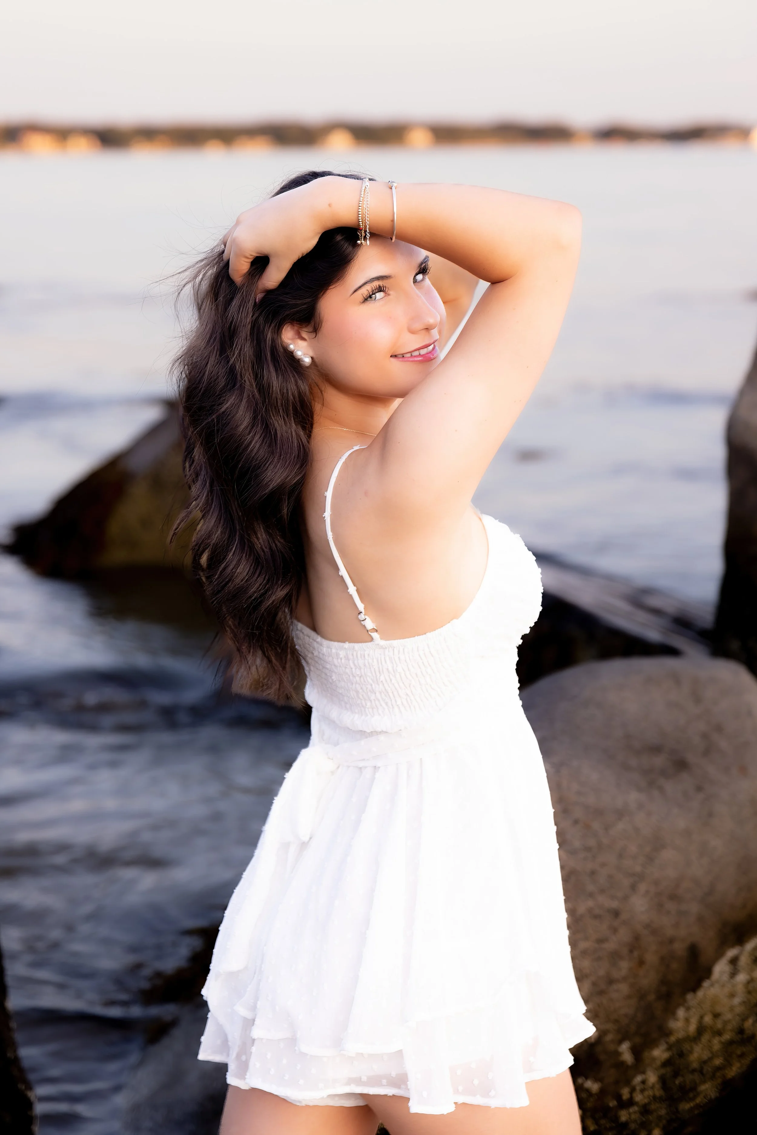 Senior Portrait Session In Gloucester, MA