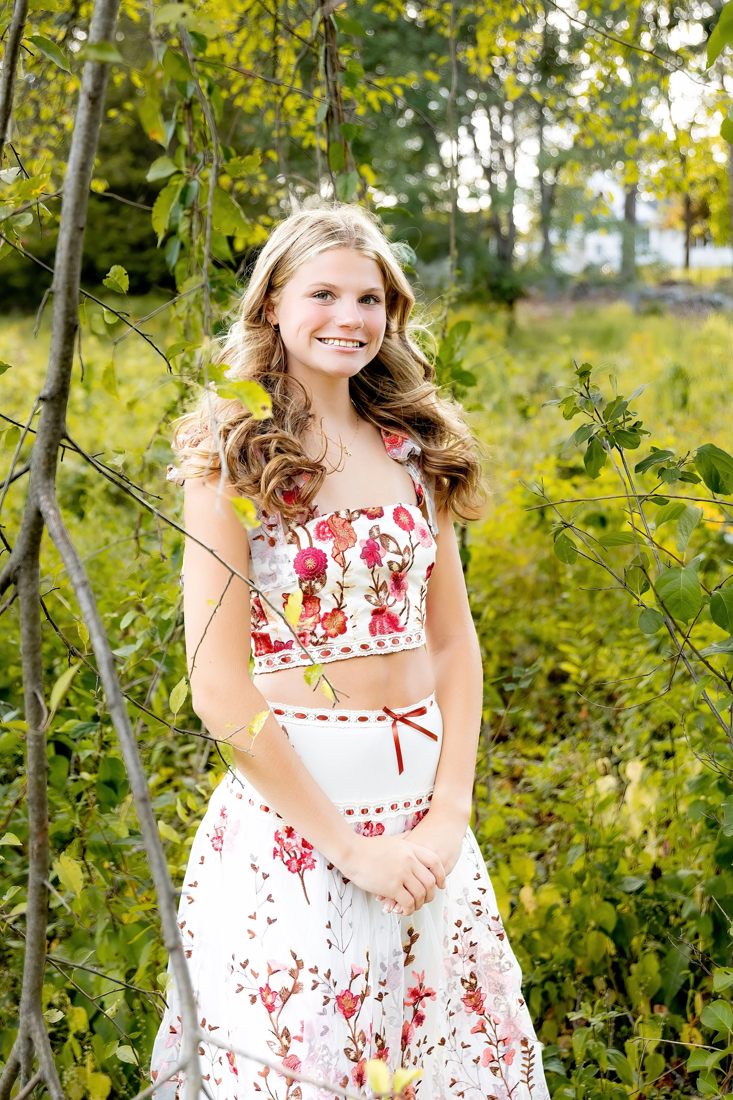 Senior Portrait Session in Reading, MA