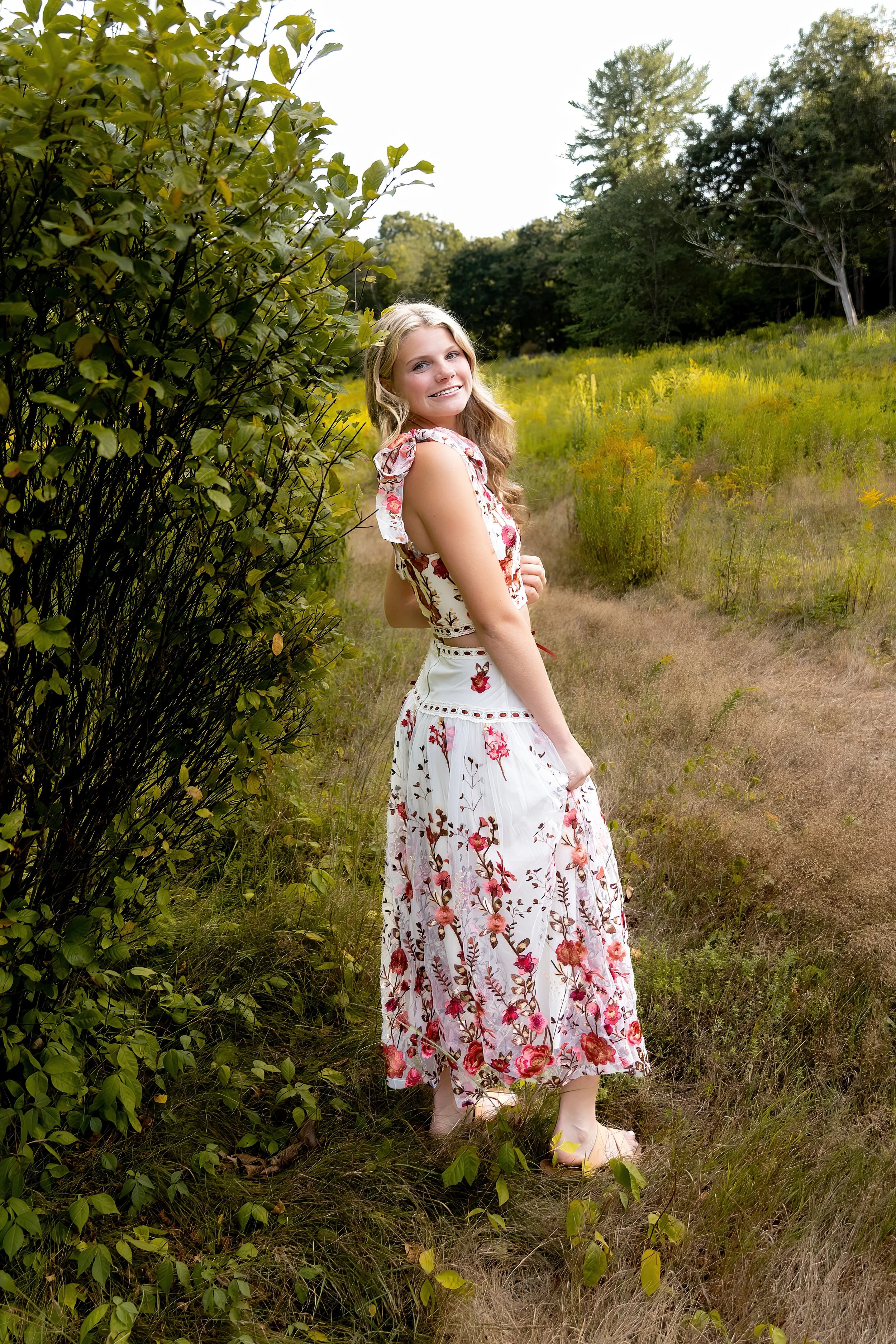 Senior Portrait Session in Reading, MA