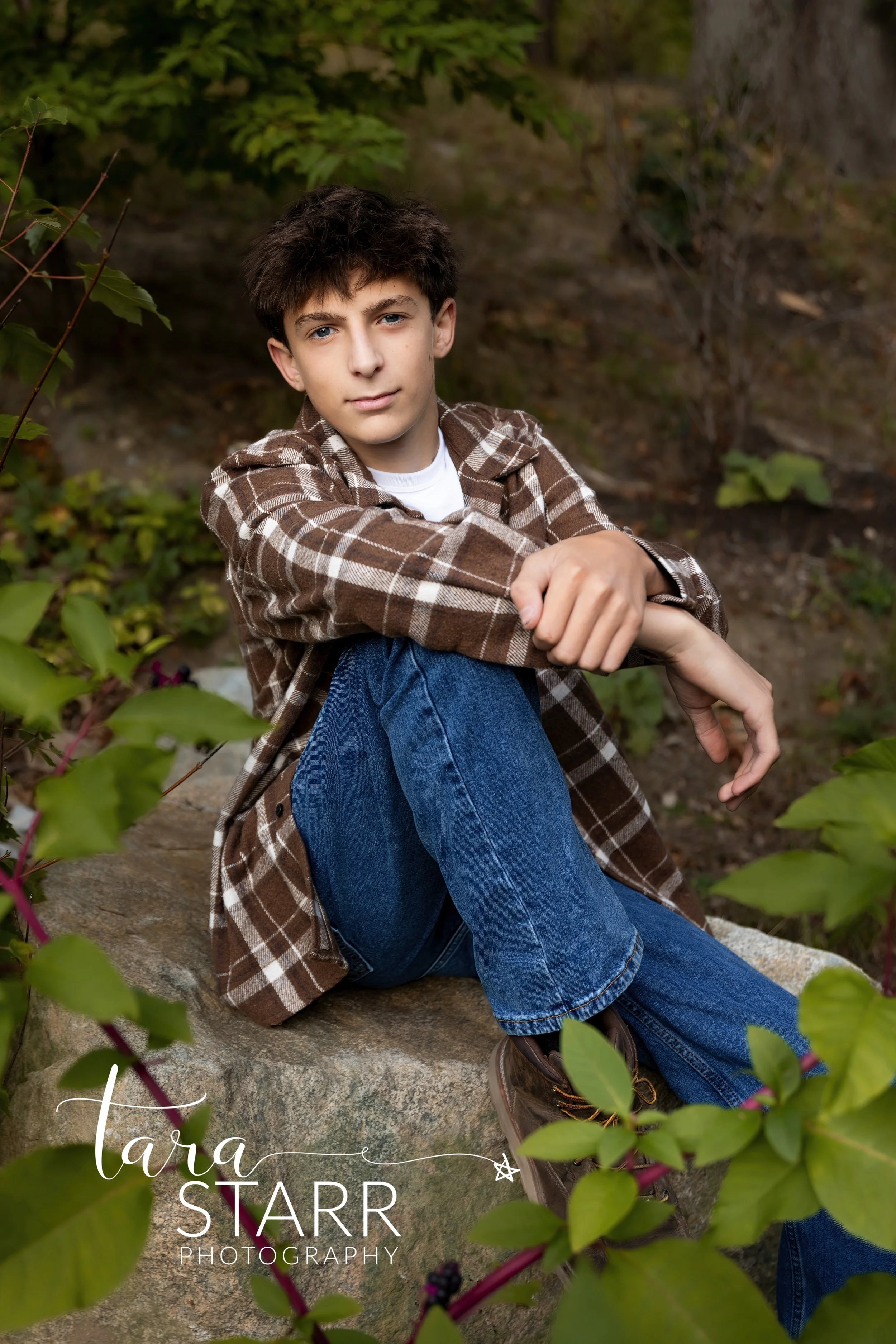Senior Portrait Session In Reading Massachusetts