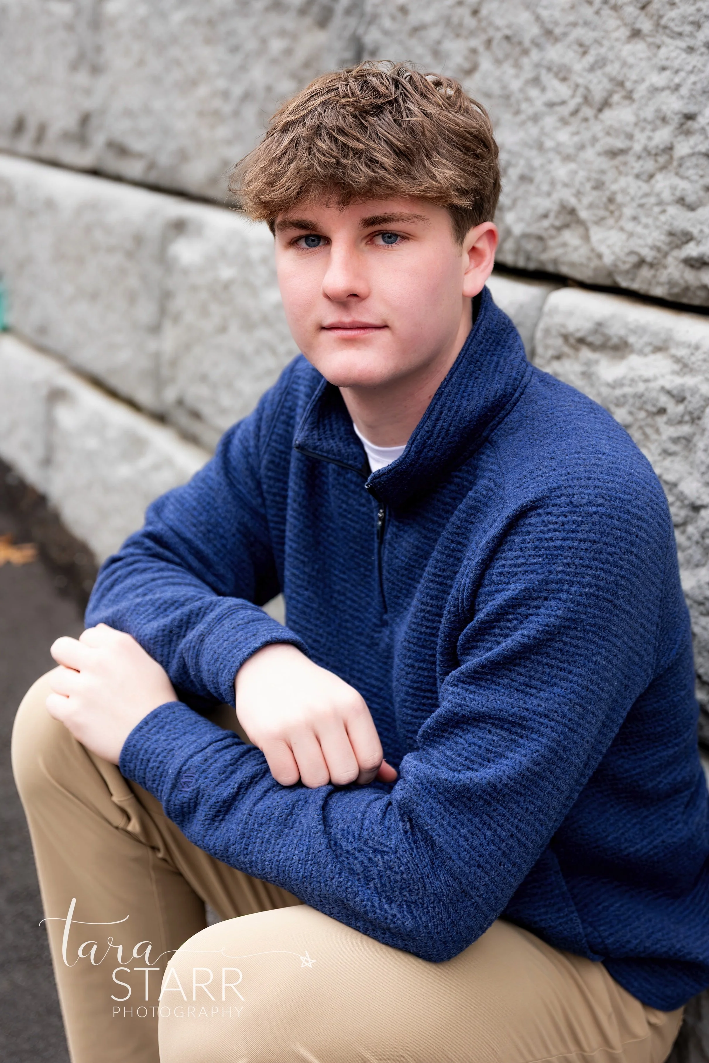 Boy's Senior Portrait Session In Reading, Massachusetts
