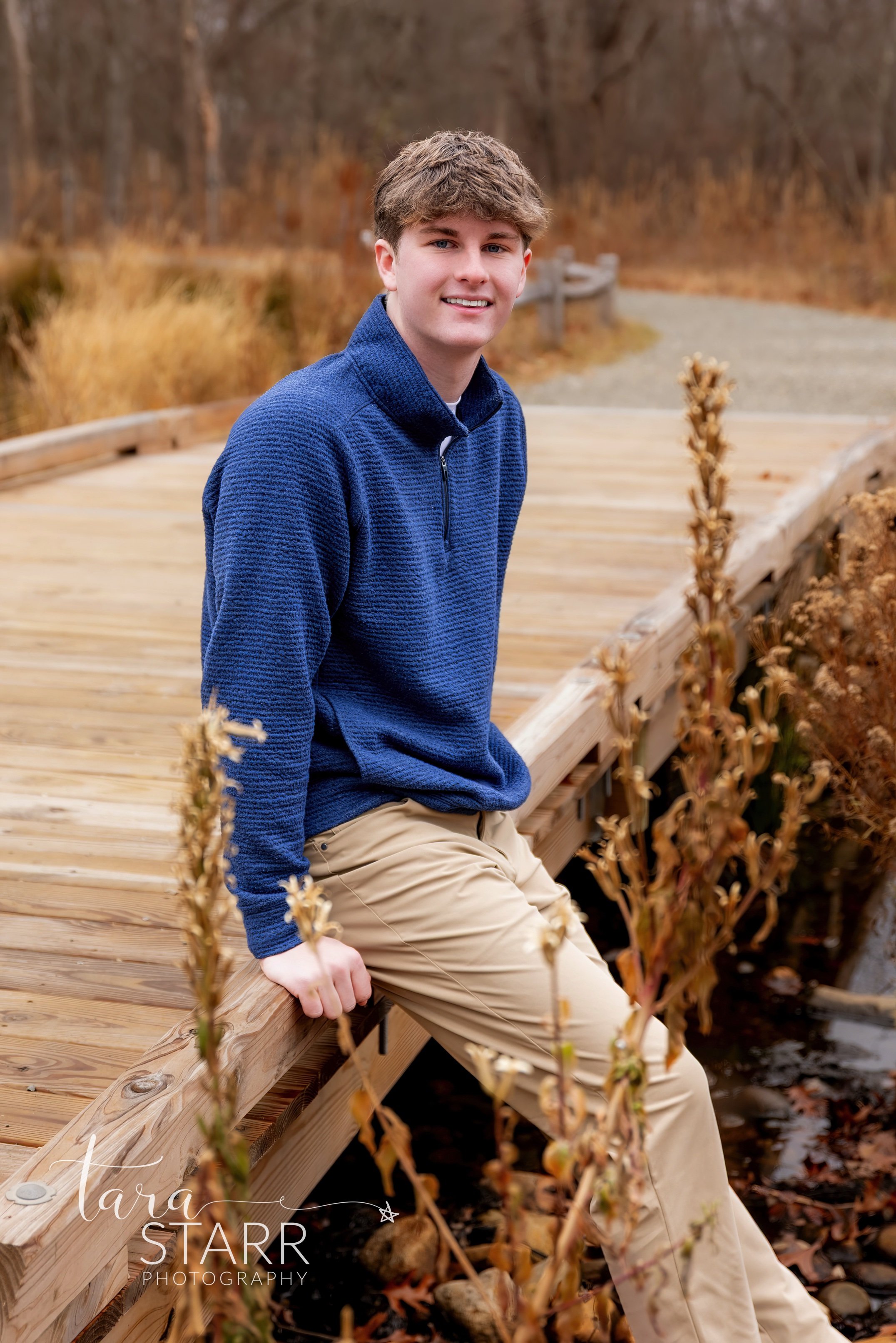 Boy's Senior Portrait Session In Reading, Massachusetts