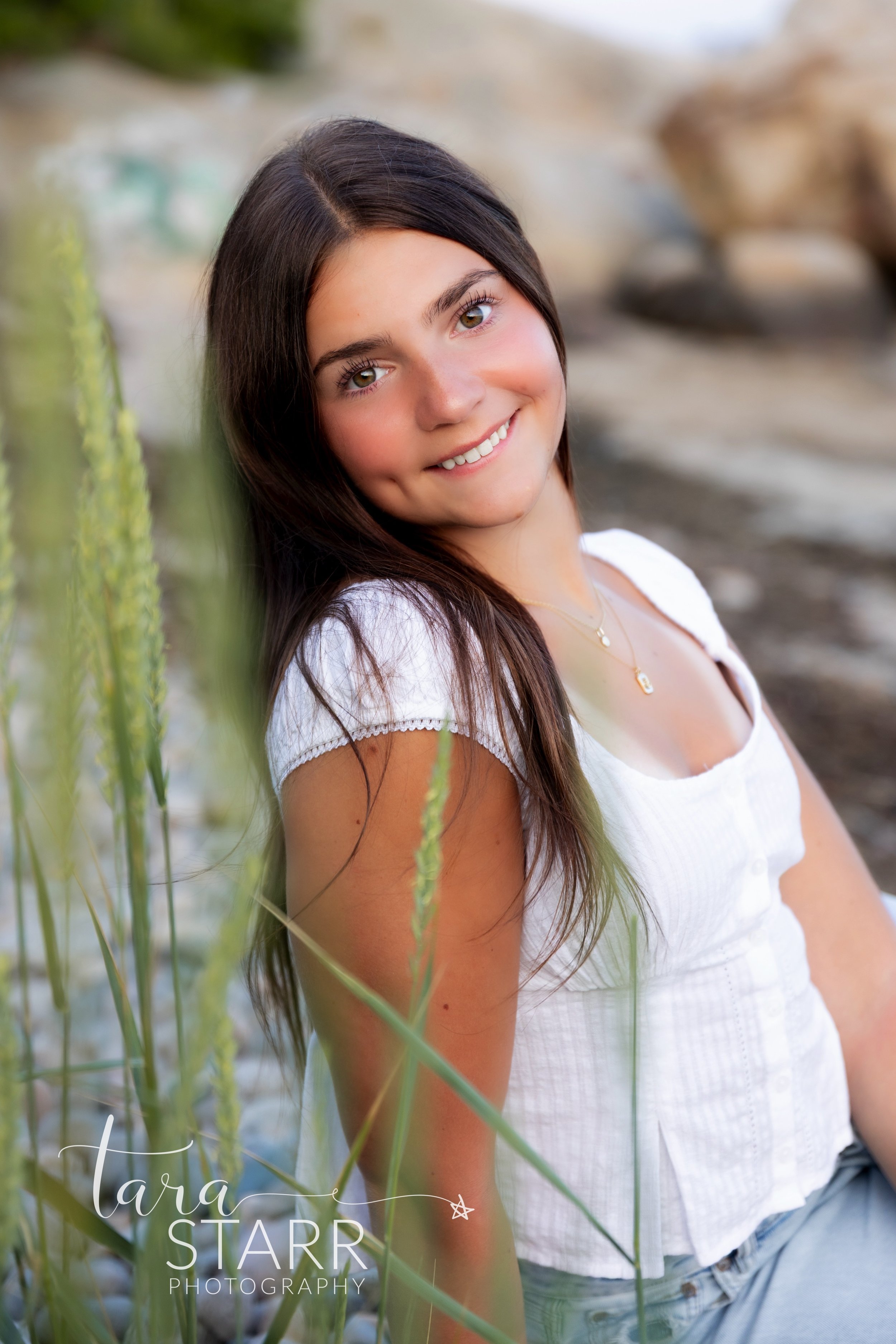 Senior Beach Portrait Session | Senior Portrait Session In Gloucester Massachusetts | Senior Photos By Tara Starr Photography