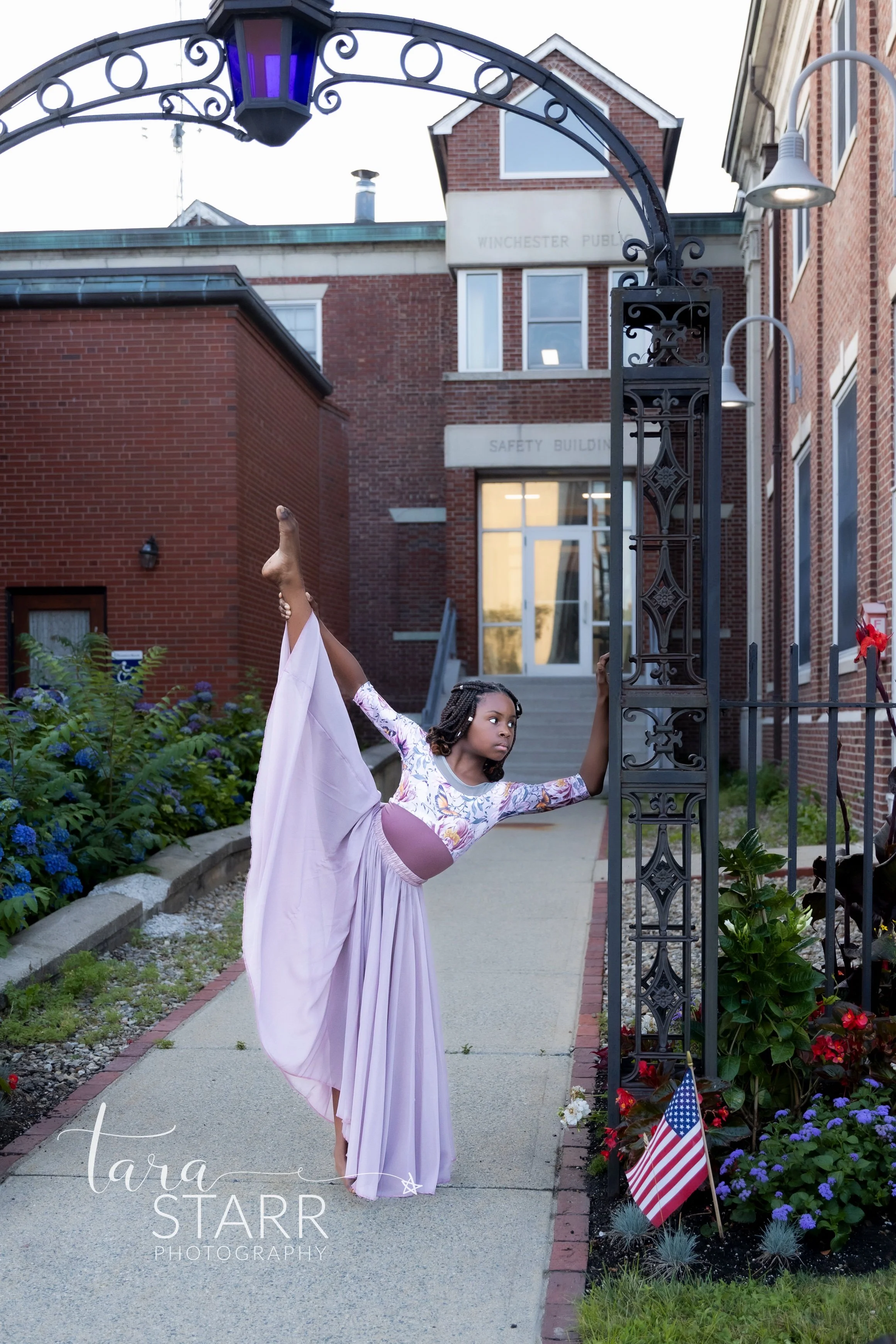 Dancer Portrait Session In Winchester Ma