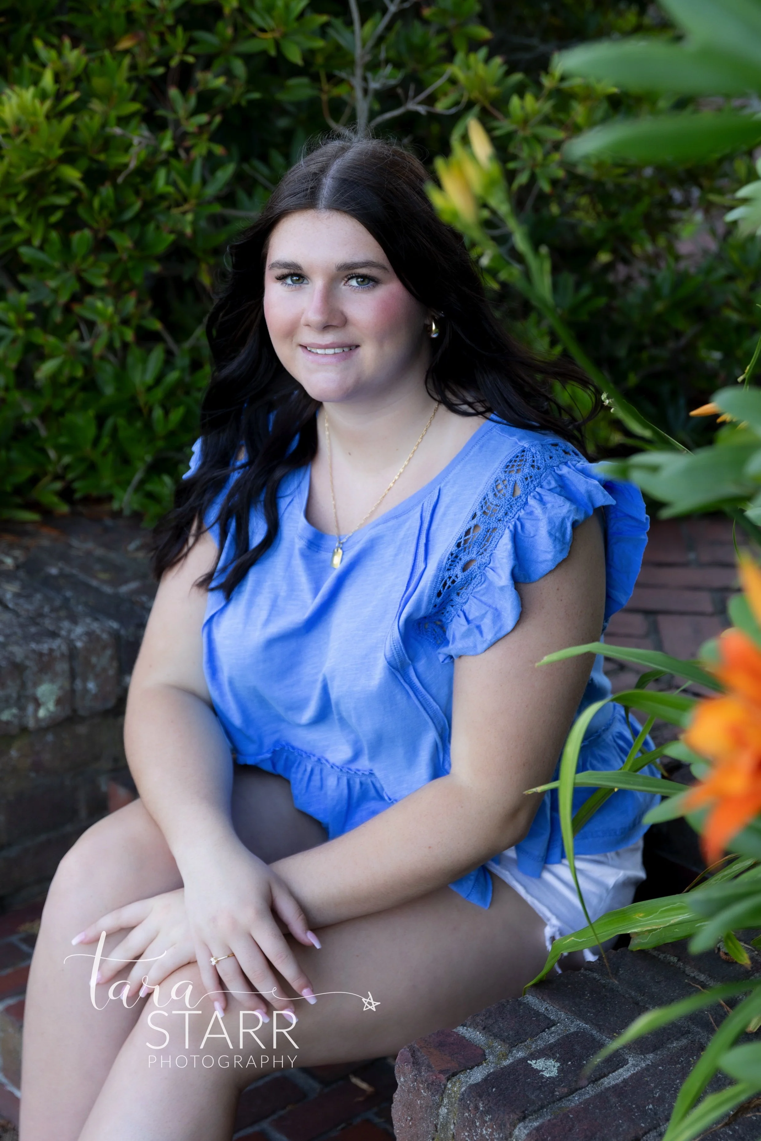 Senior Beach &amp; Garden Photo Session
