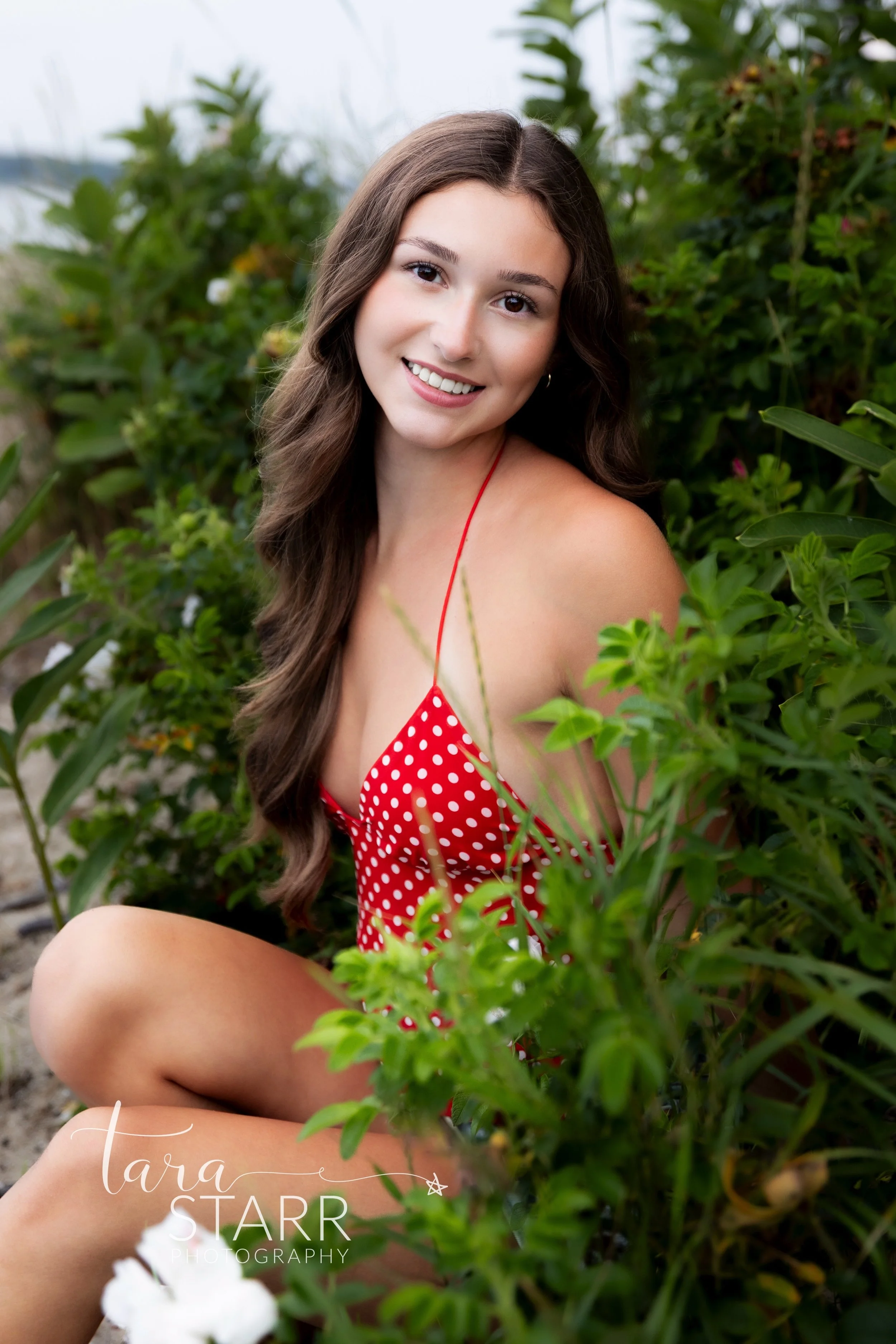Senior Portrait Session In Beverly Massachusetts | Senior Beach And Garden Photo Session