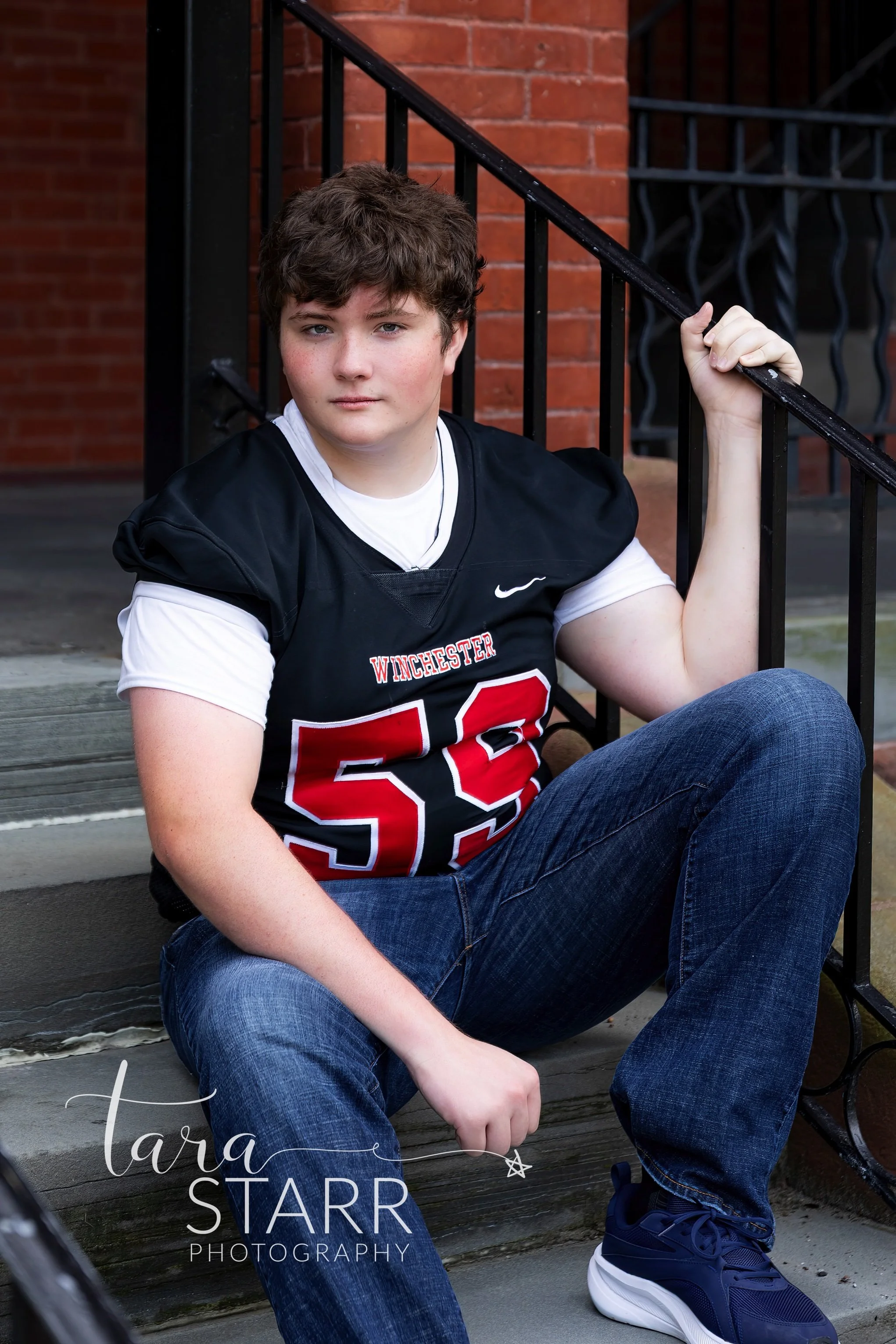 Senior Portrait Session In Winchester Massachusetts