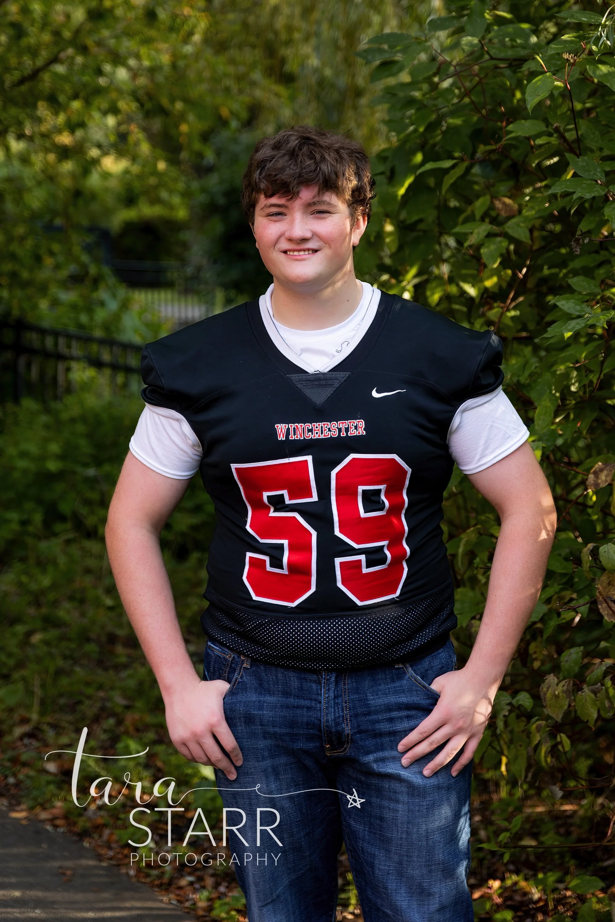 Senior Portrait Session In Winchester Massachusetts