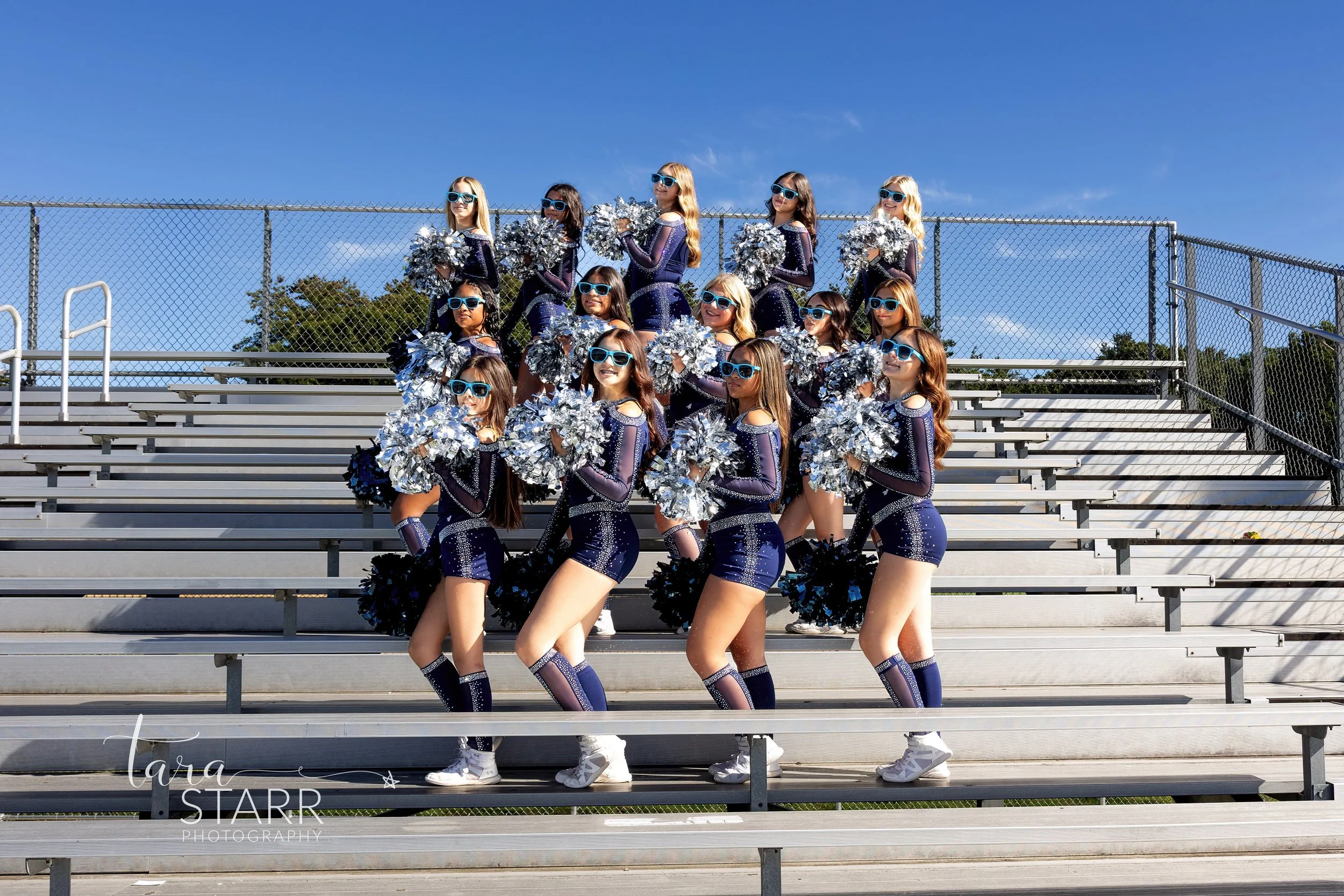 Varsity Cheerleading Team Media Day