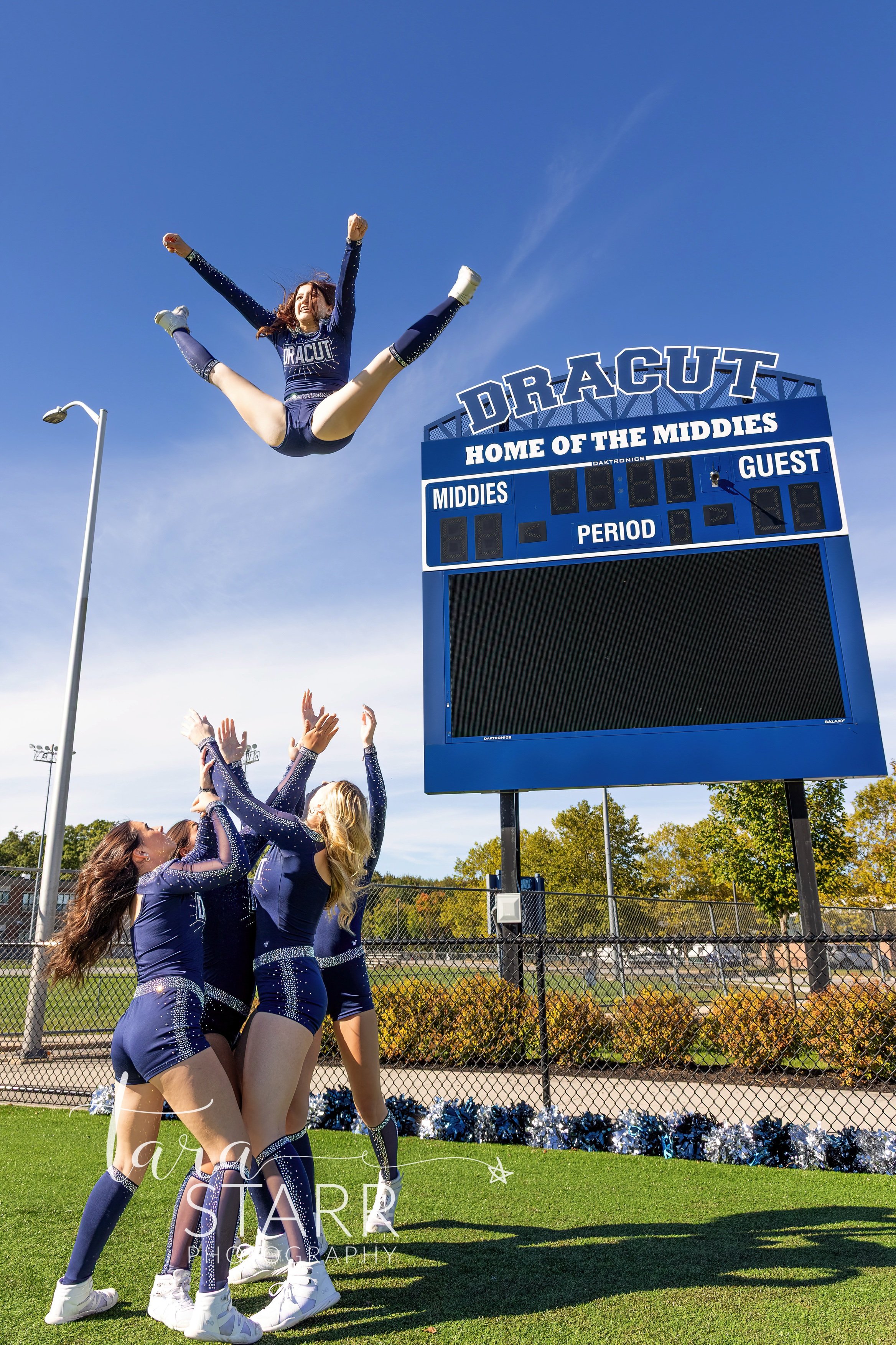 Varsity Cheerleading Team Media Day