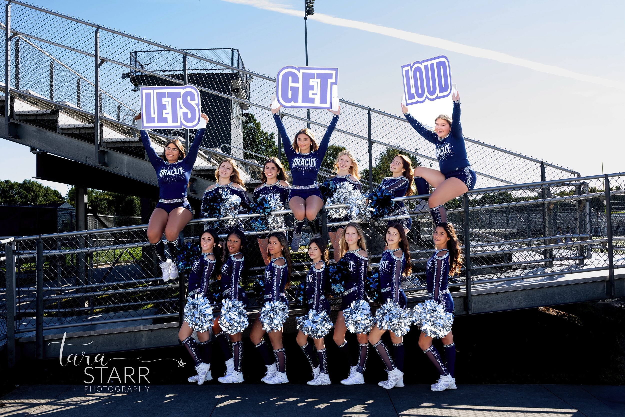 Varsity Cheerleading Team Media Day