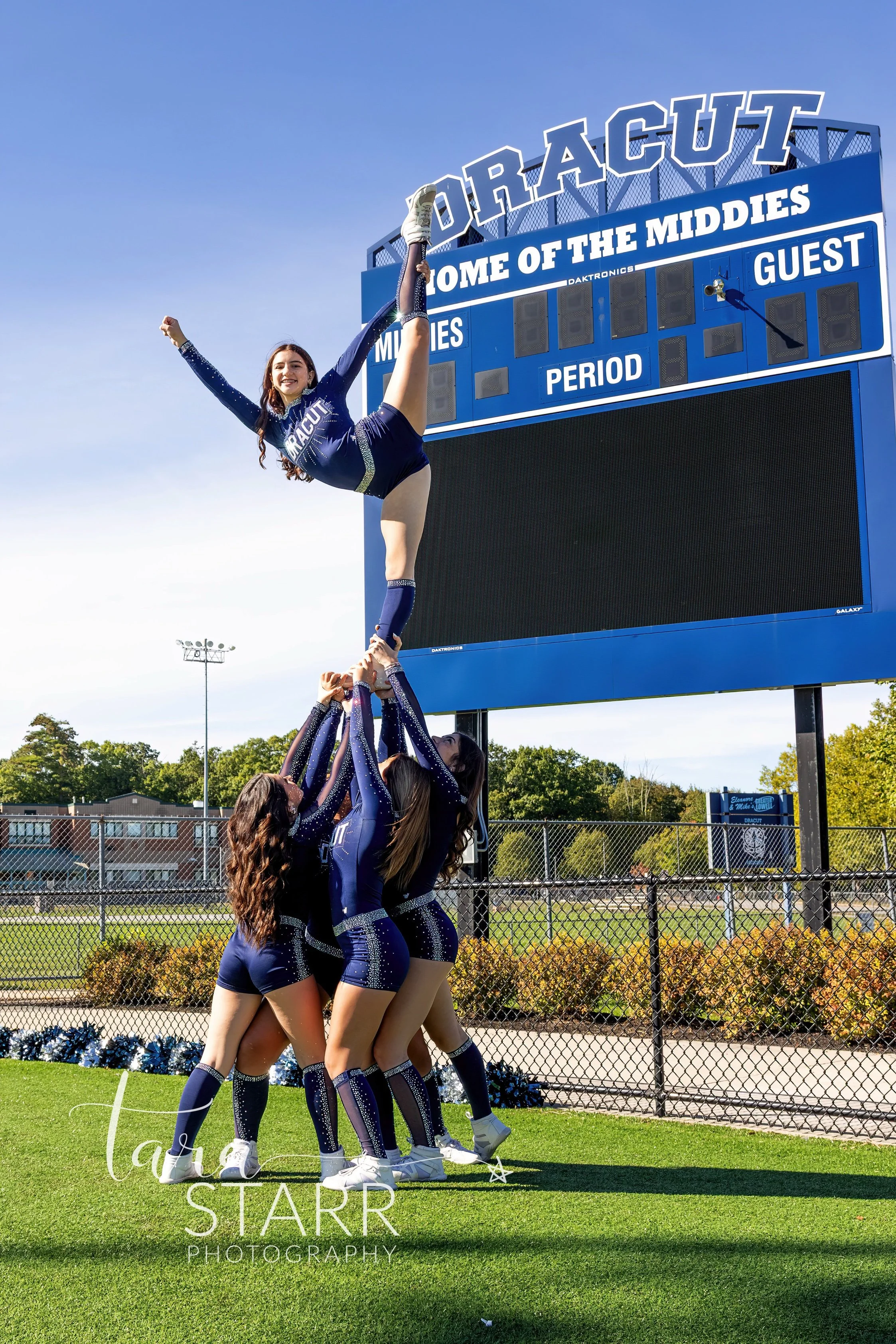 Dracut High School Cheerleaders Media Day 2026 | Cheer Team Media Day
