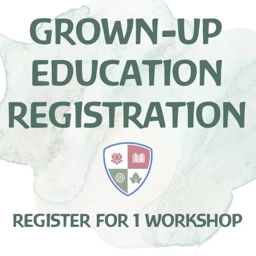Grown-Up Education Registration