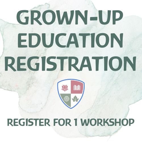 Lotus & Ivy Grown Up Education Workshop Registration — Lotus & Ivy