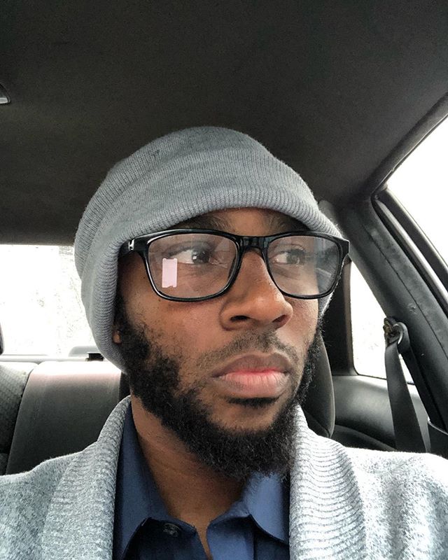 I&rsquo;m thinking of a way out. #veryrareselfie #blackman #blackintellectual #plotting #blackthought