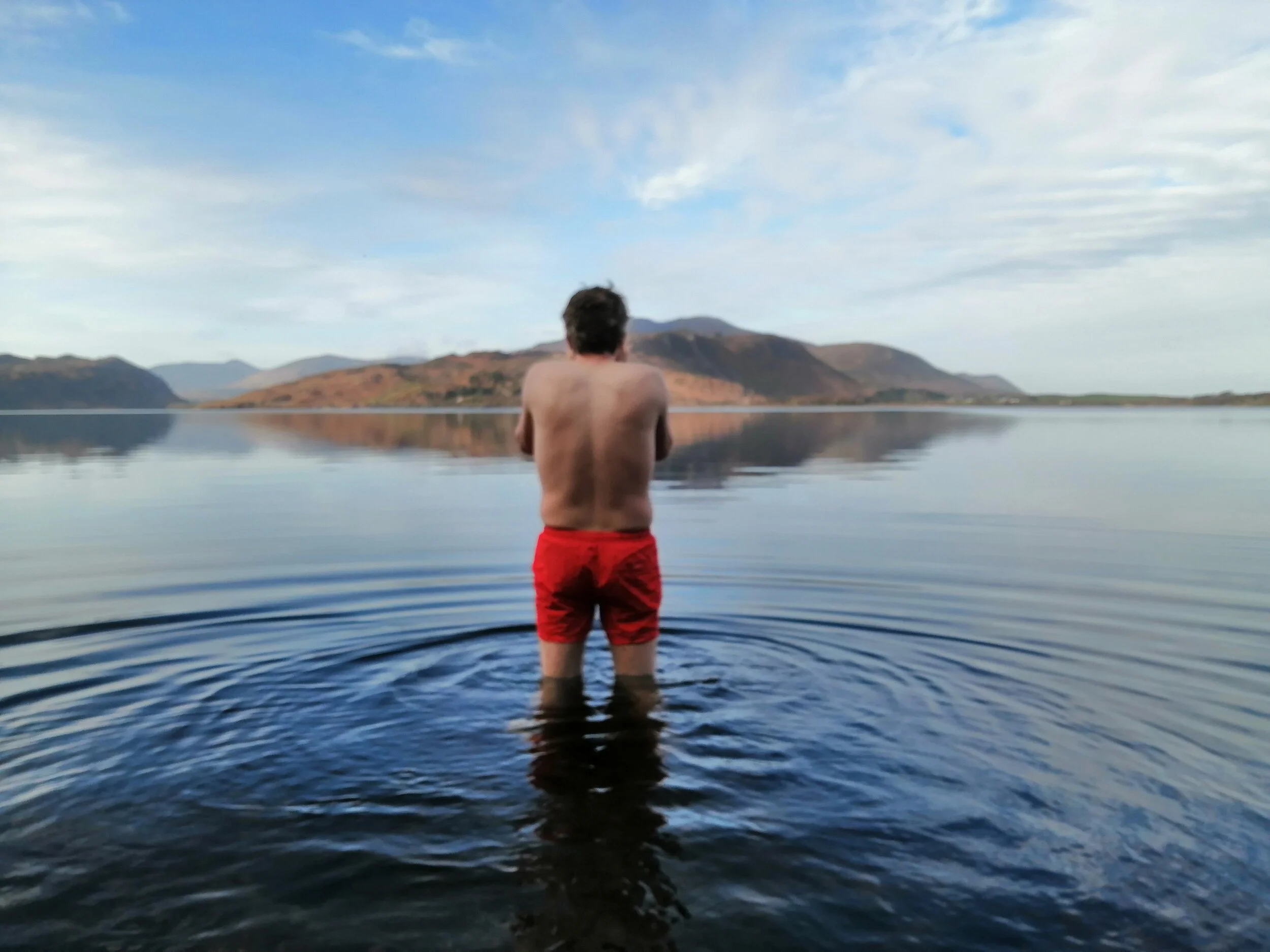 Time to start swimming again