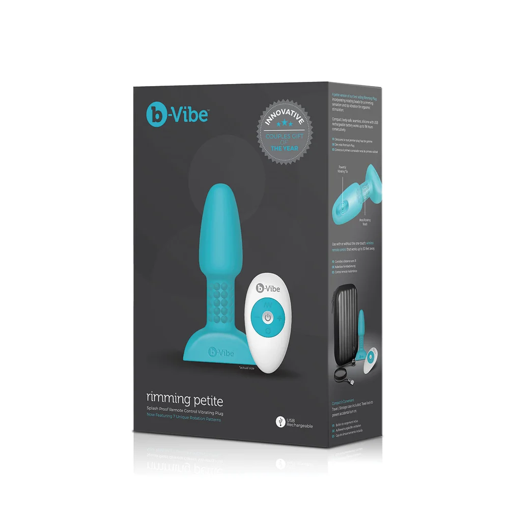 b vibe vibrating rimming butt plug Rimming Plug 2: World's First Vibrating Butt Plug for Analingus main image 0