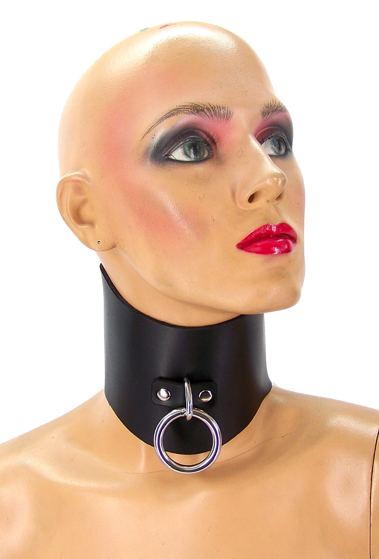 Axovus Leather Posture Bondage Collar