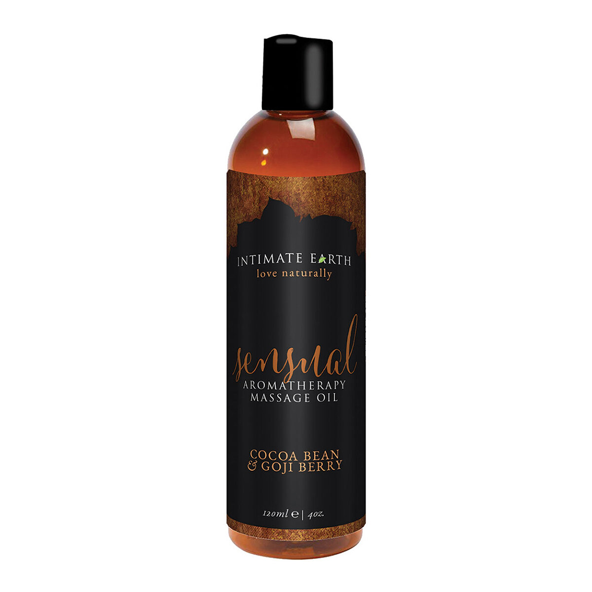 Intimate Earth Massage Oil - Sensual Coco Bean &amp; Goji 4oz