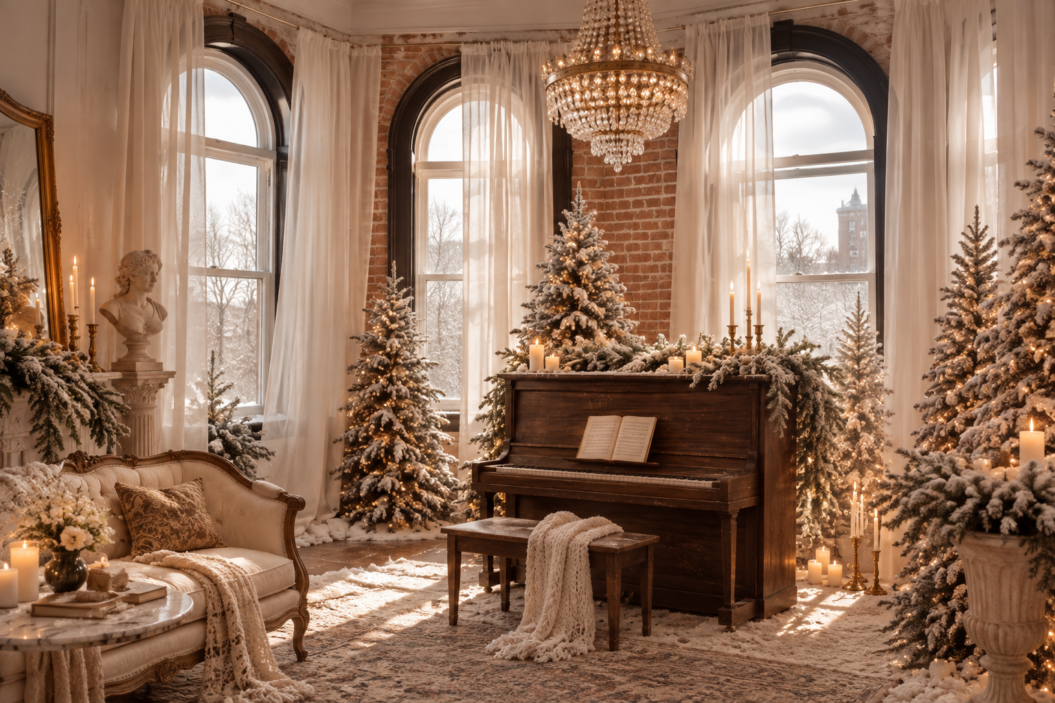 A Winter Sonata Christmas Mini Sessions in Mooresville NC