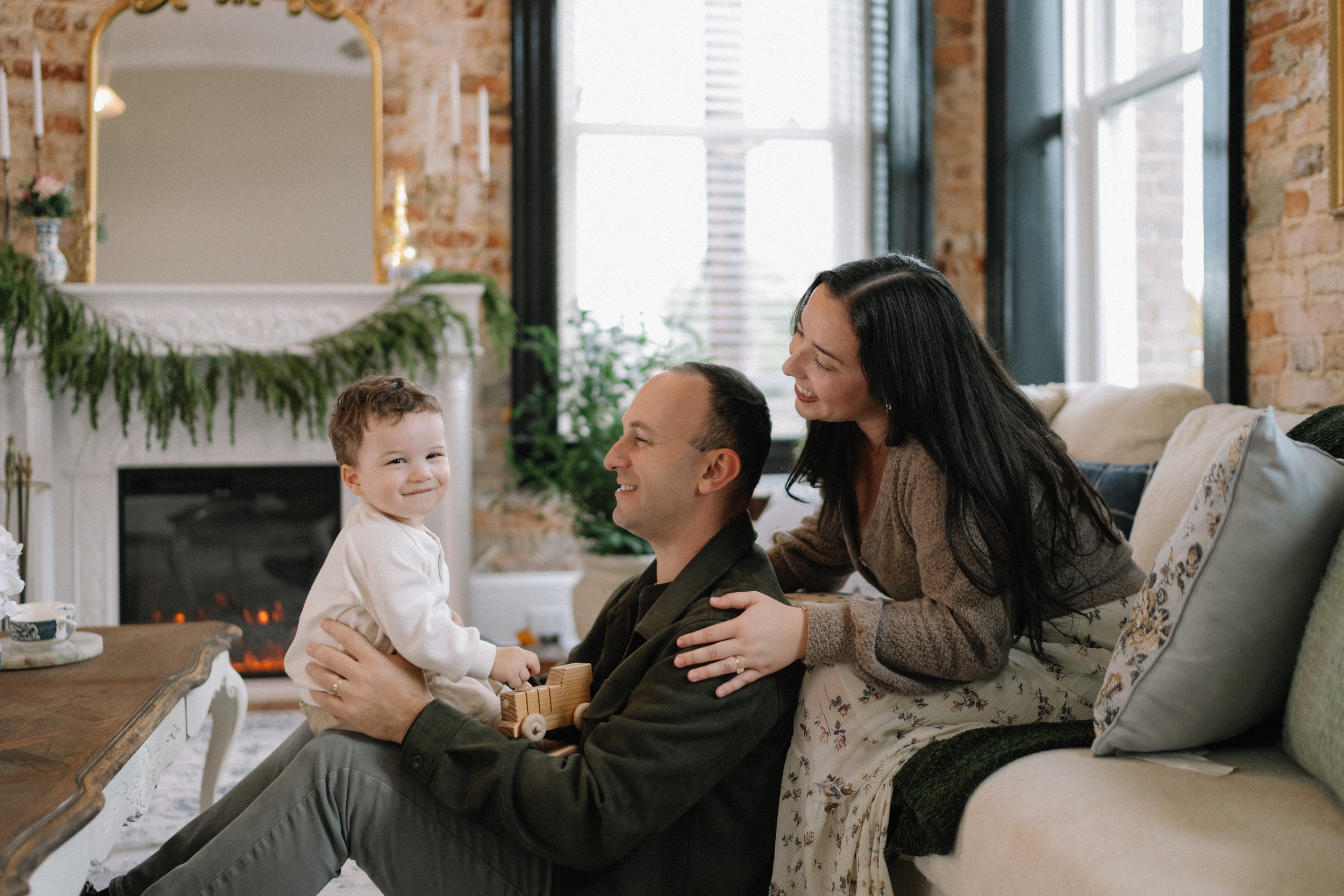 The Fireside Gathering Christmas Mini Sessions - Mooresville NC 