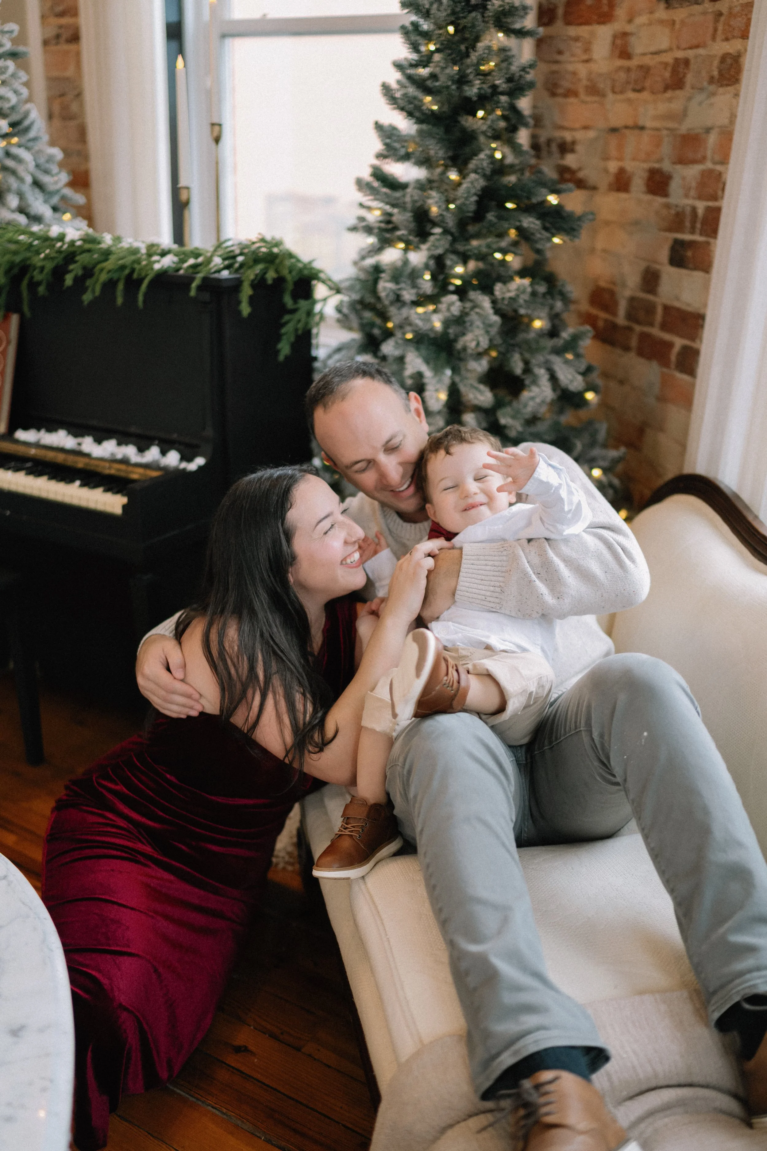 A Winter Sonata Christmas Mini Sessions in Mooresville NC