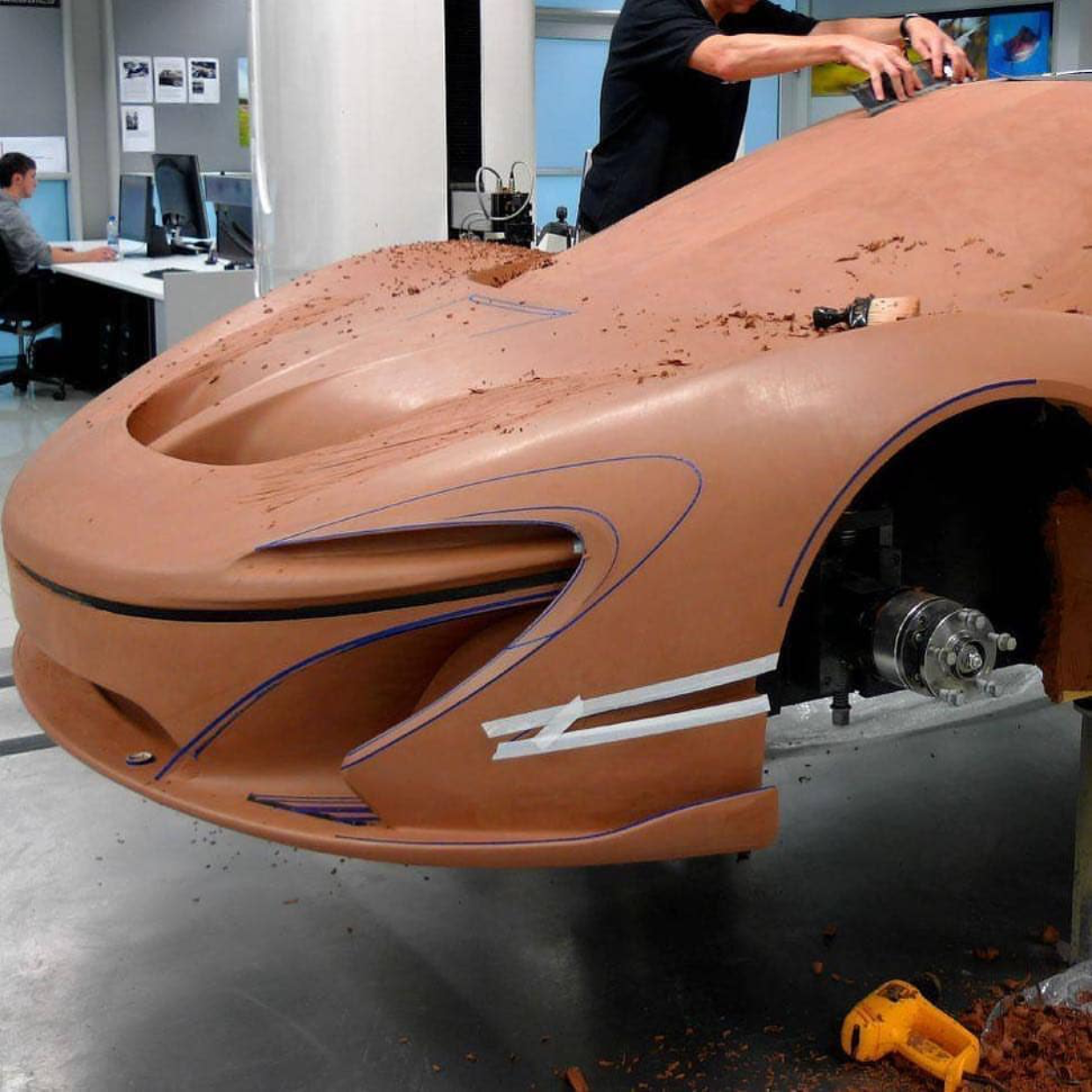 automotive clay modeling