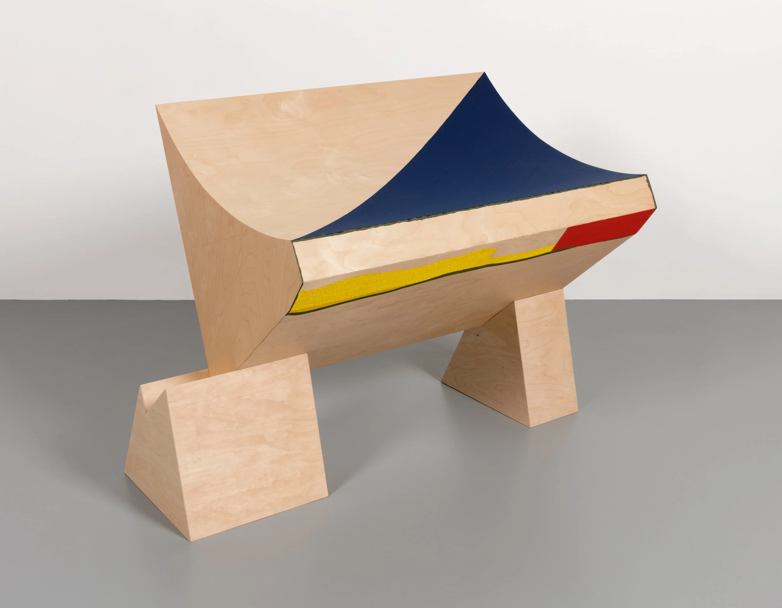 Detail-Second Shape IV with Color Variations, 2018