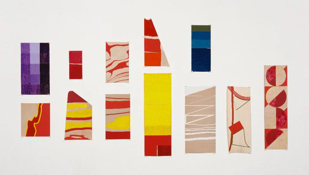 Detail. Second Shape IV with Color Variations, 2018