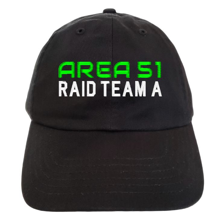 Area 51 Raid Team hat 
